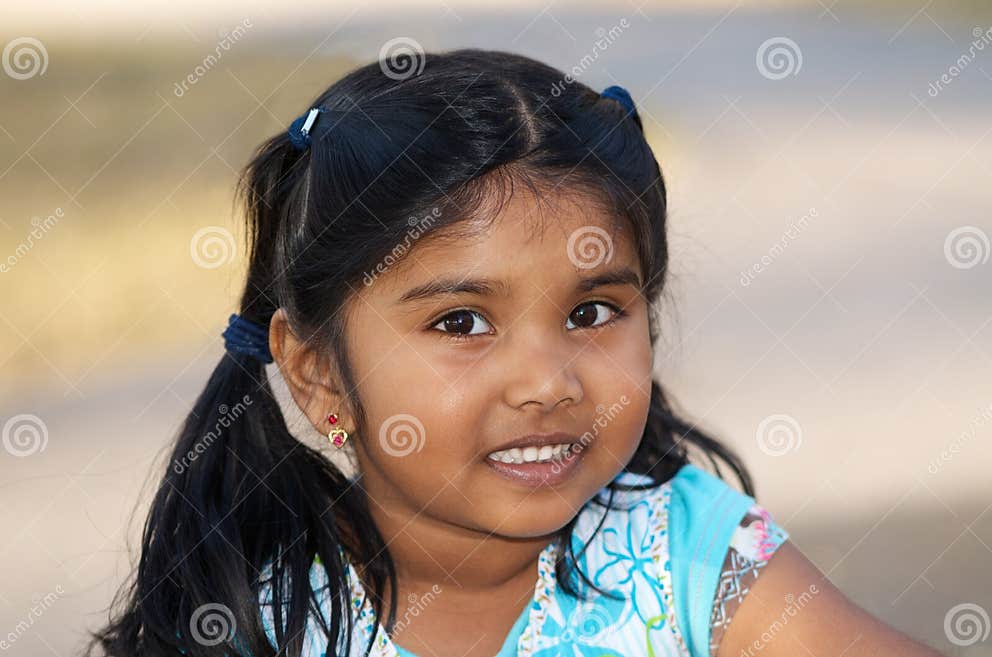 Gorgeous Little Indian Girl Stock Image Image Of Portrait Girl 20564217
