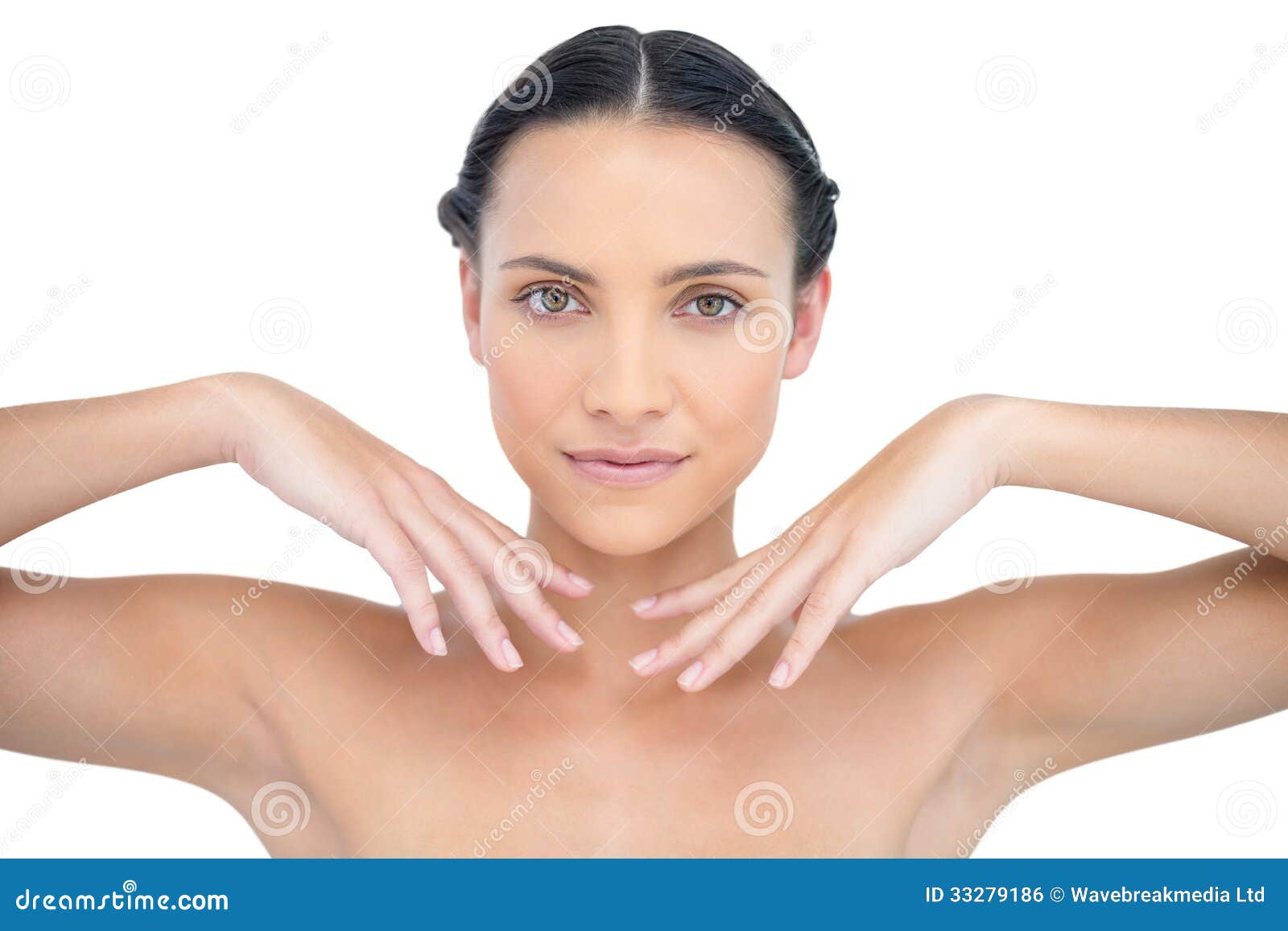 Gorgeous nude model posing stock photo. Image of portrait - 33279186