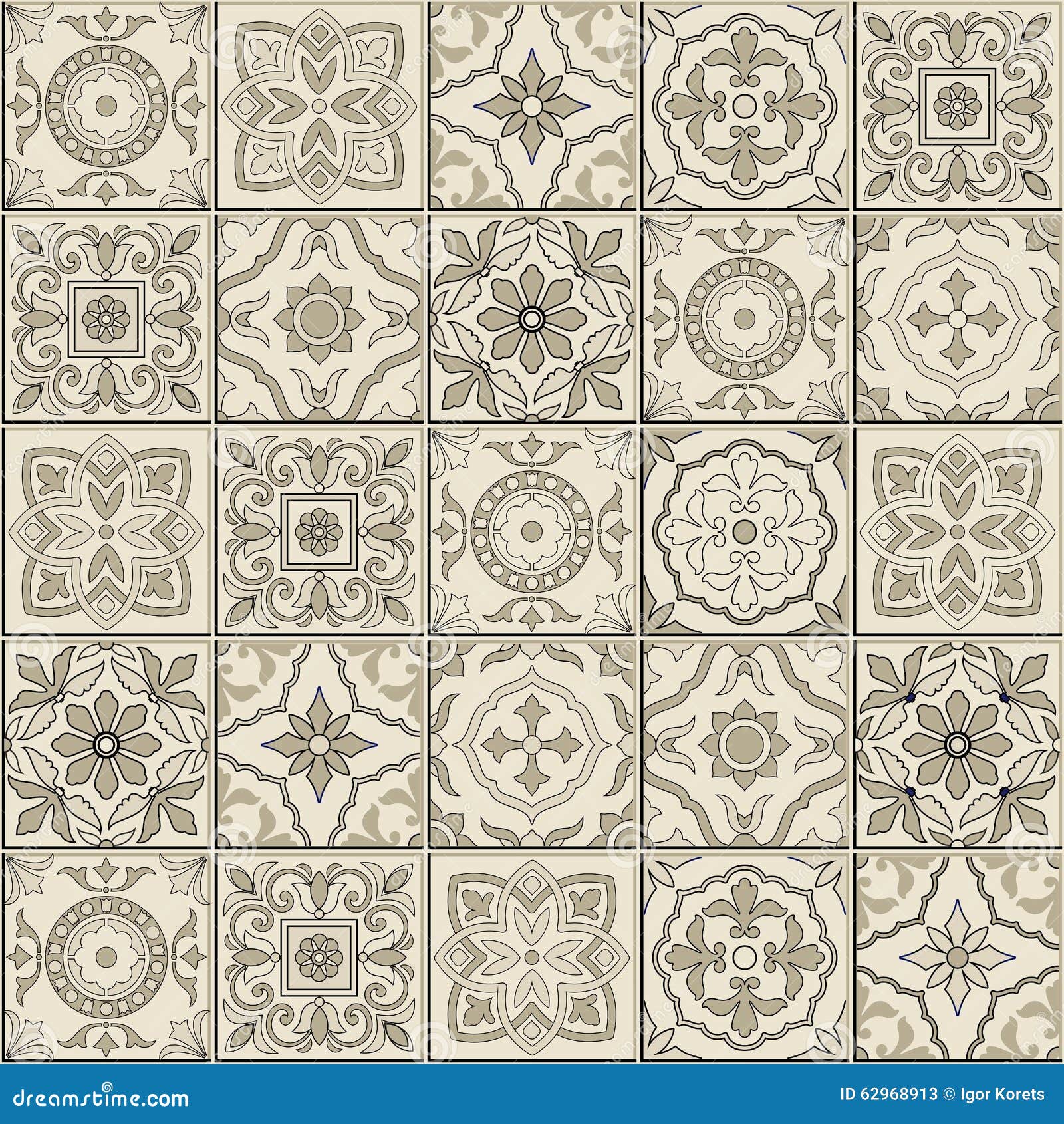gorgeous seamless pattern . moroccan, portuguese tiles, azulejo, ornaments.
