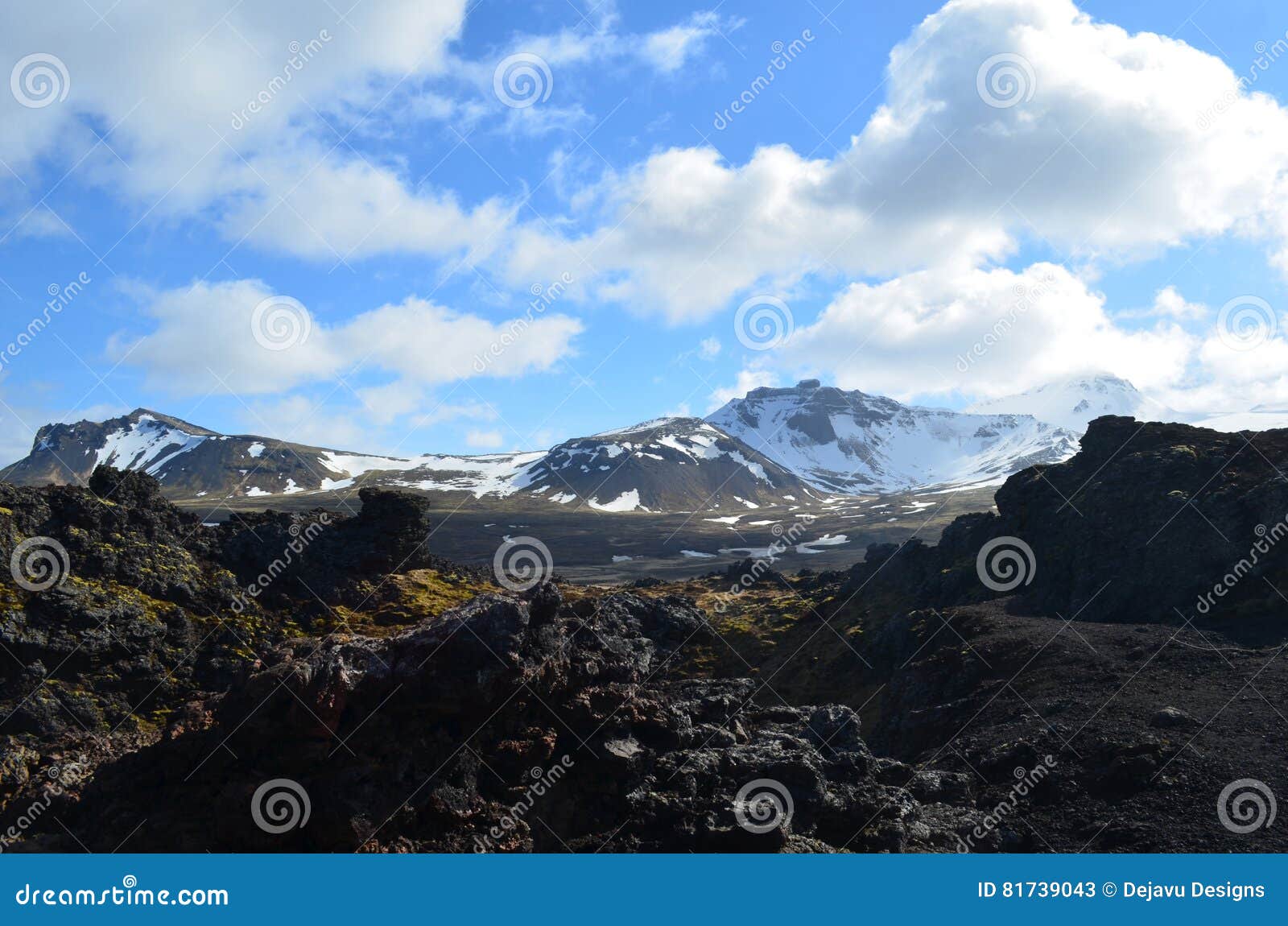 gorgeous view of eldborg crater