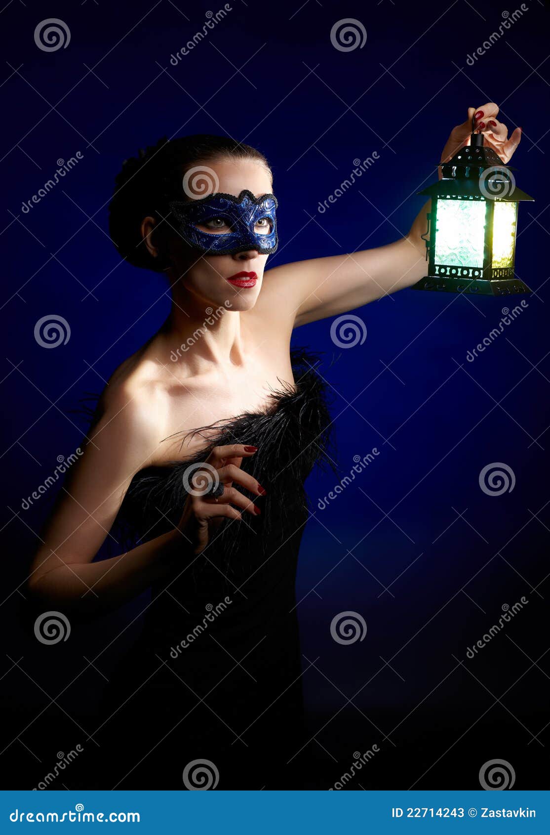 woman in mask stock image. Image of 22714243