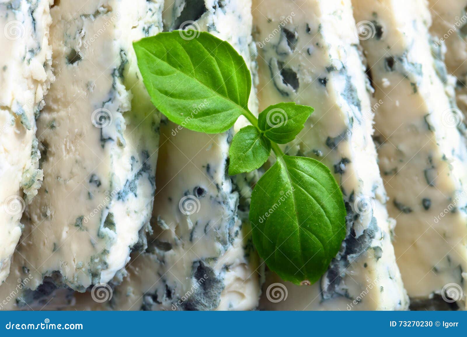 Cheese with Basi Stock Photo Image of product, snack 73270230
