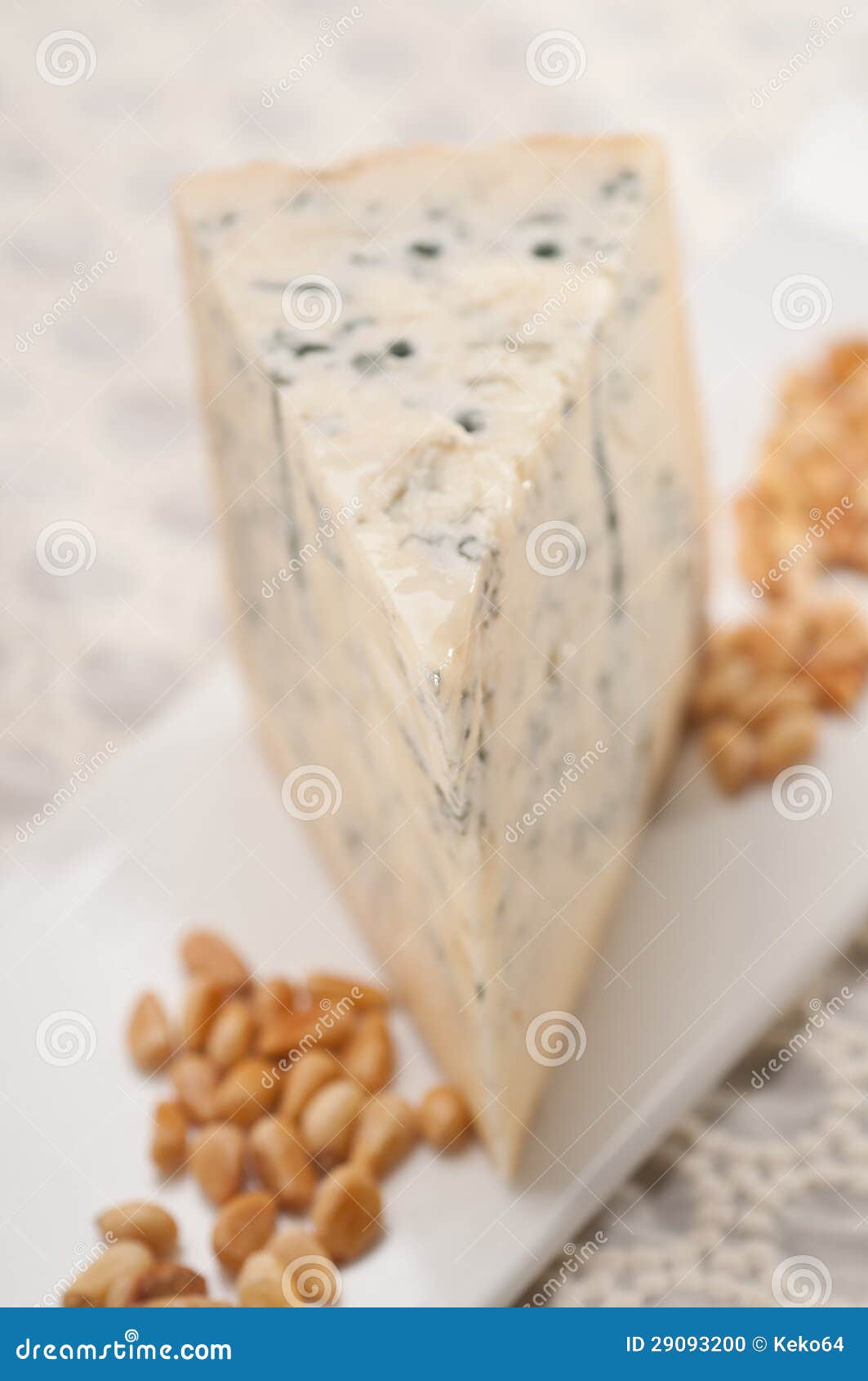Cheese Fresh Cut and Pinenuts Stock Photo Image of french