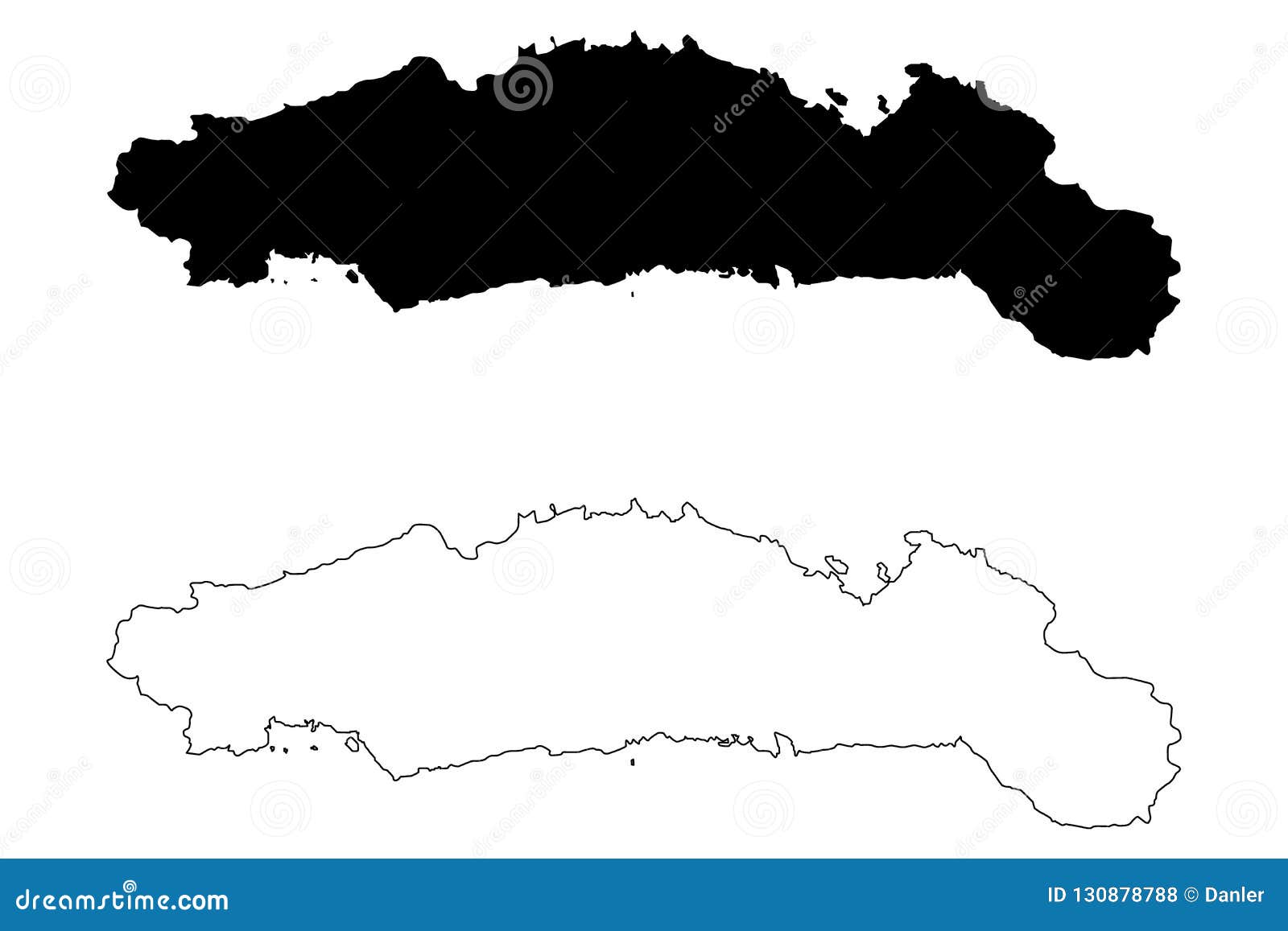 Gorontalo map vector stock vector. Illustration of national - 130878788