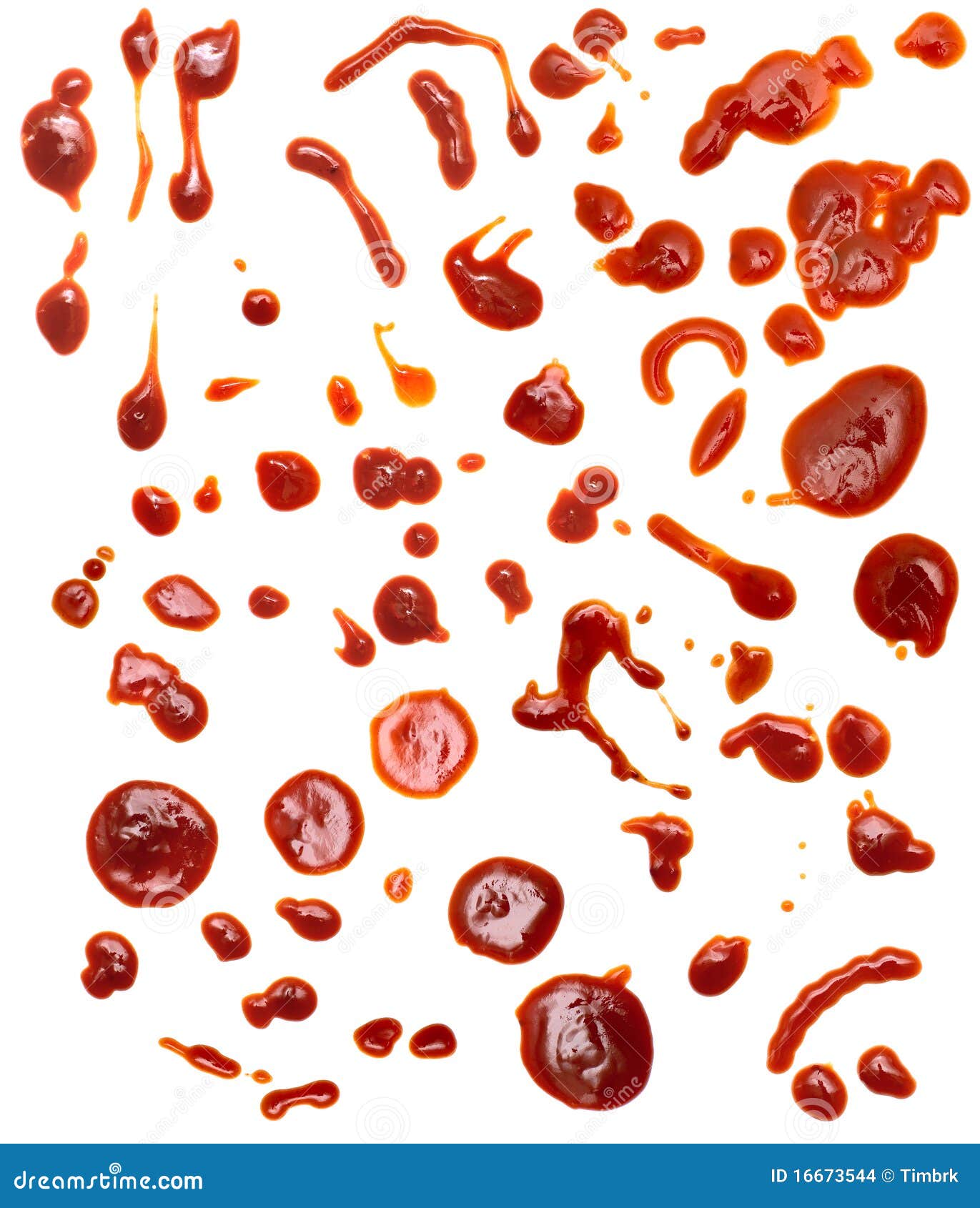 Gotas da ketchup foto de stock. Imagem de pulverizador 16673544