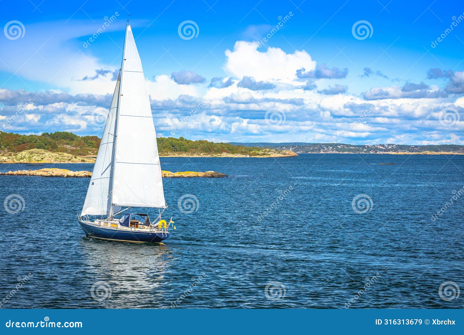 gothenburg archipelago islands sailboat sailing view