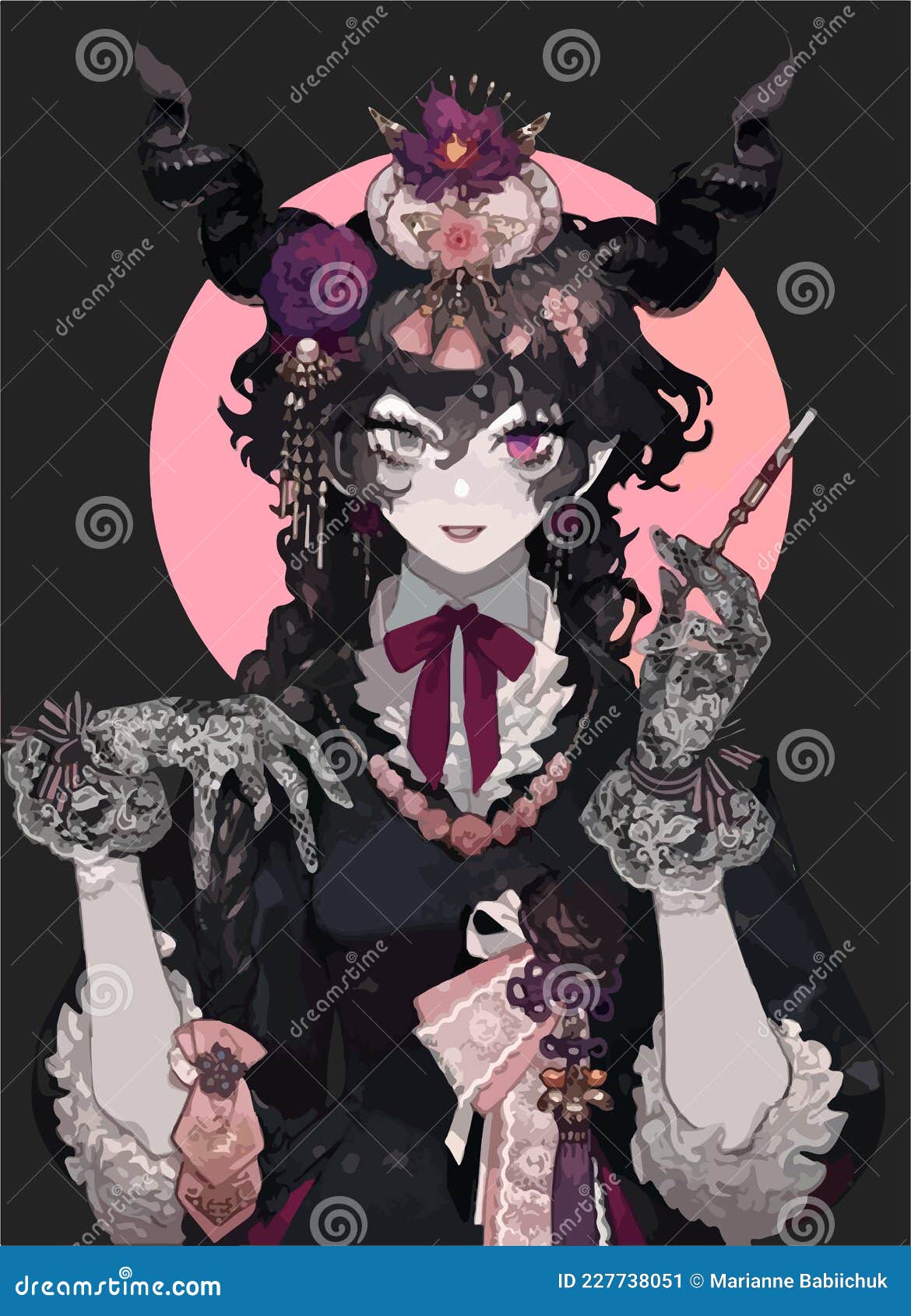 Goth Anime Girl Wallpaper Woop APK for Android Download