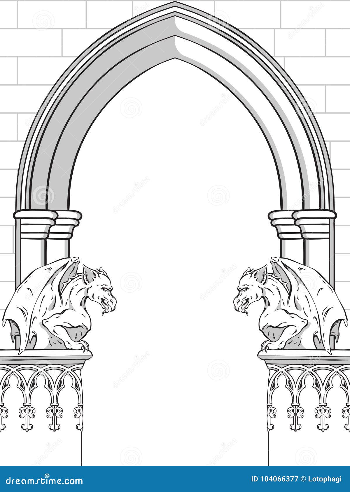 Share 105+ pointed arch gothic sketch best - in.eteachers