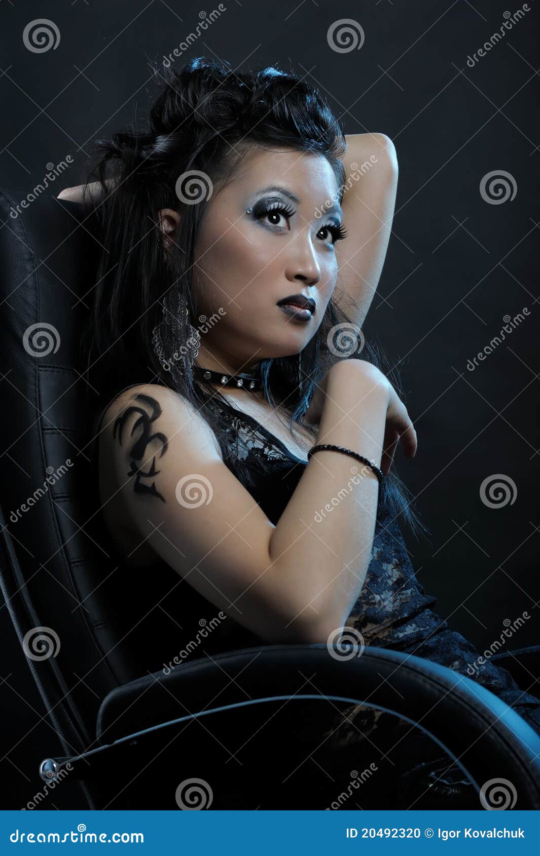 Asian Goth Girl