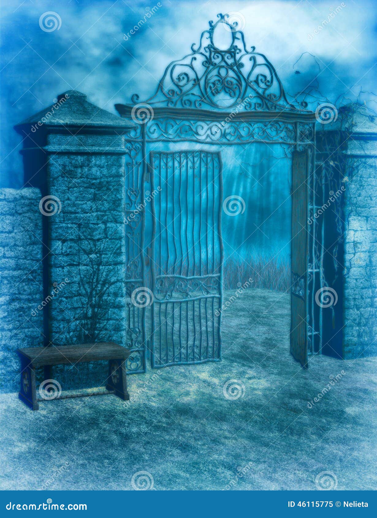Cemetery Gates Drawings
