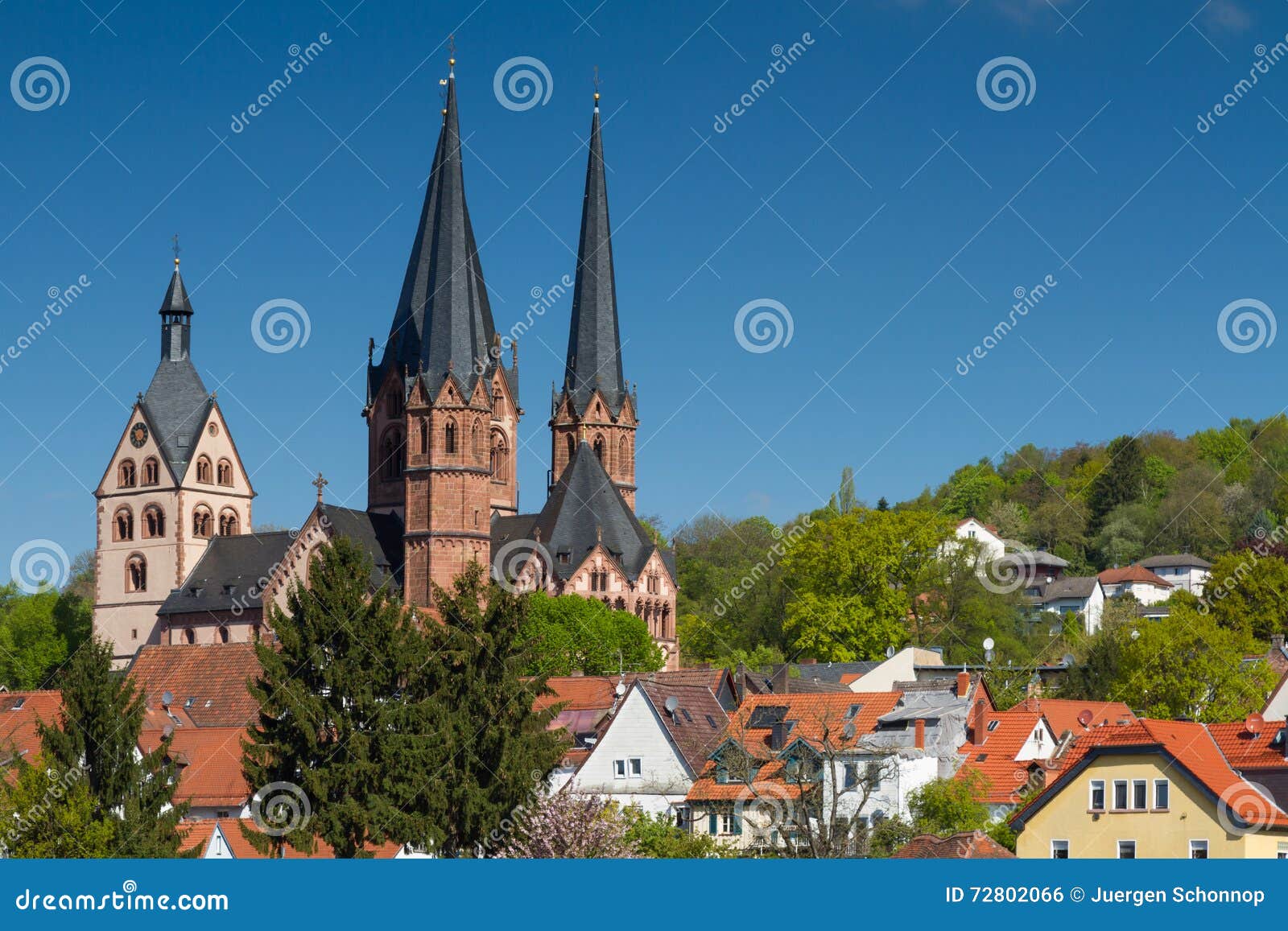 gothic marienkirche of gelnhausen