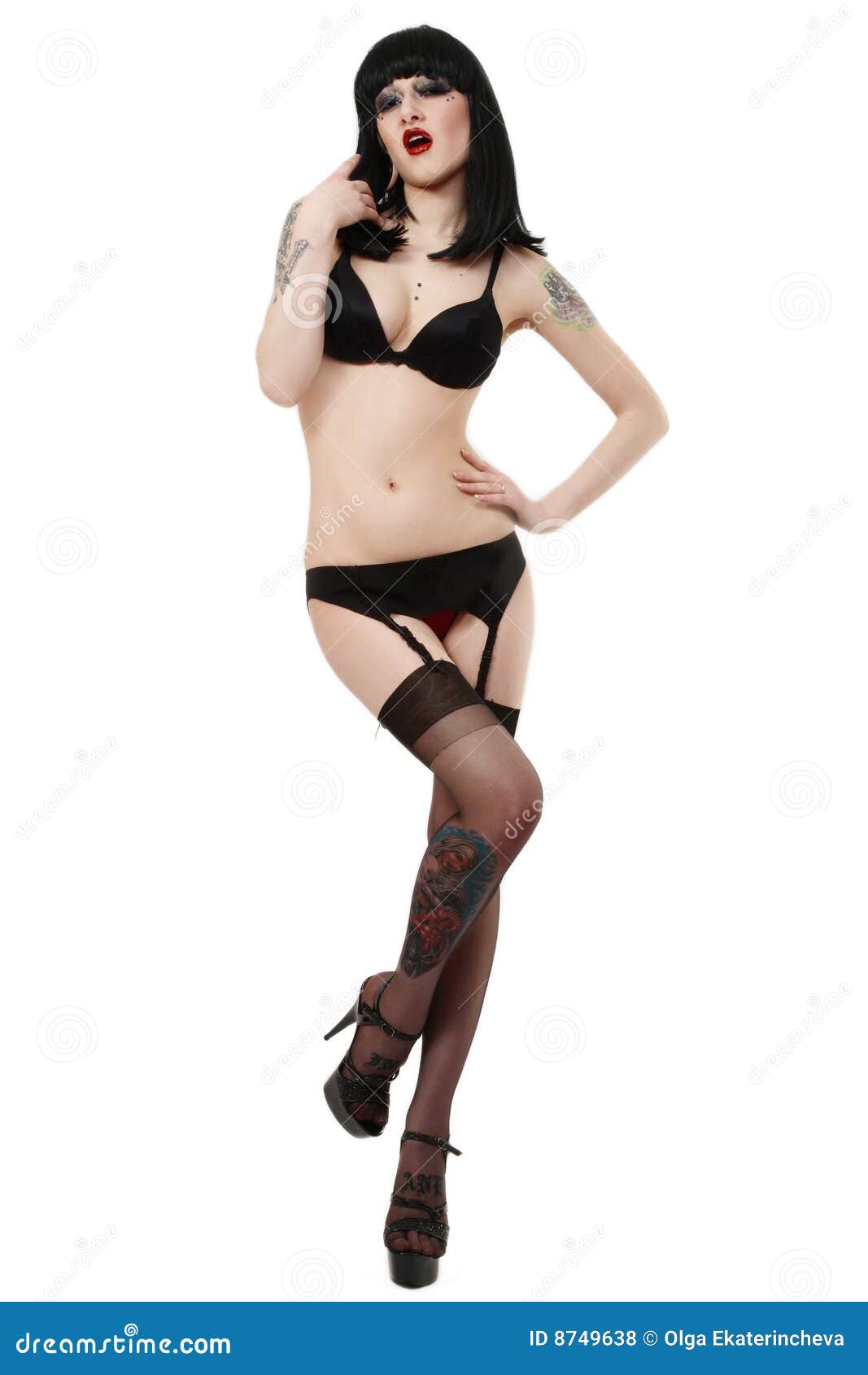 Free Download Sexy Gothic Pin Up 91