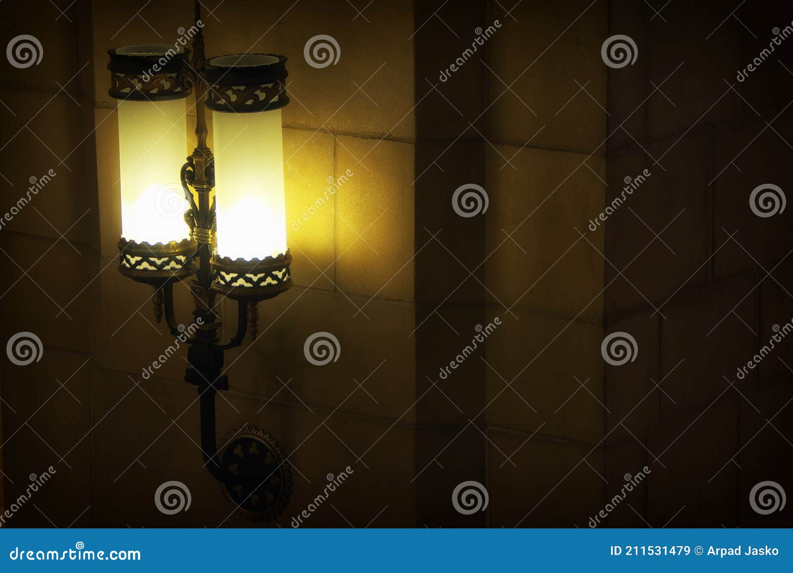 Gothic Wall Light Abstract stock image. Image of dark 211531479