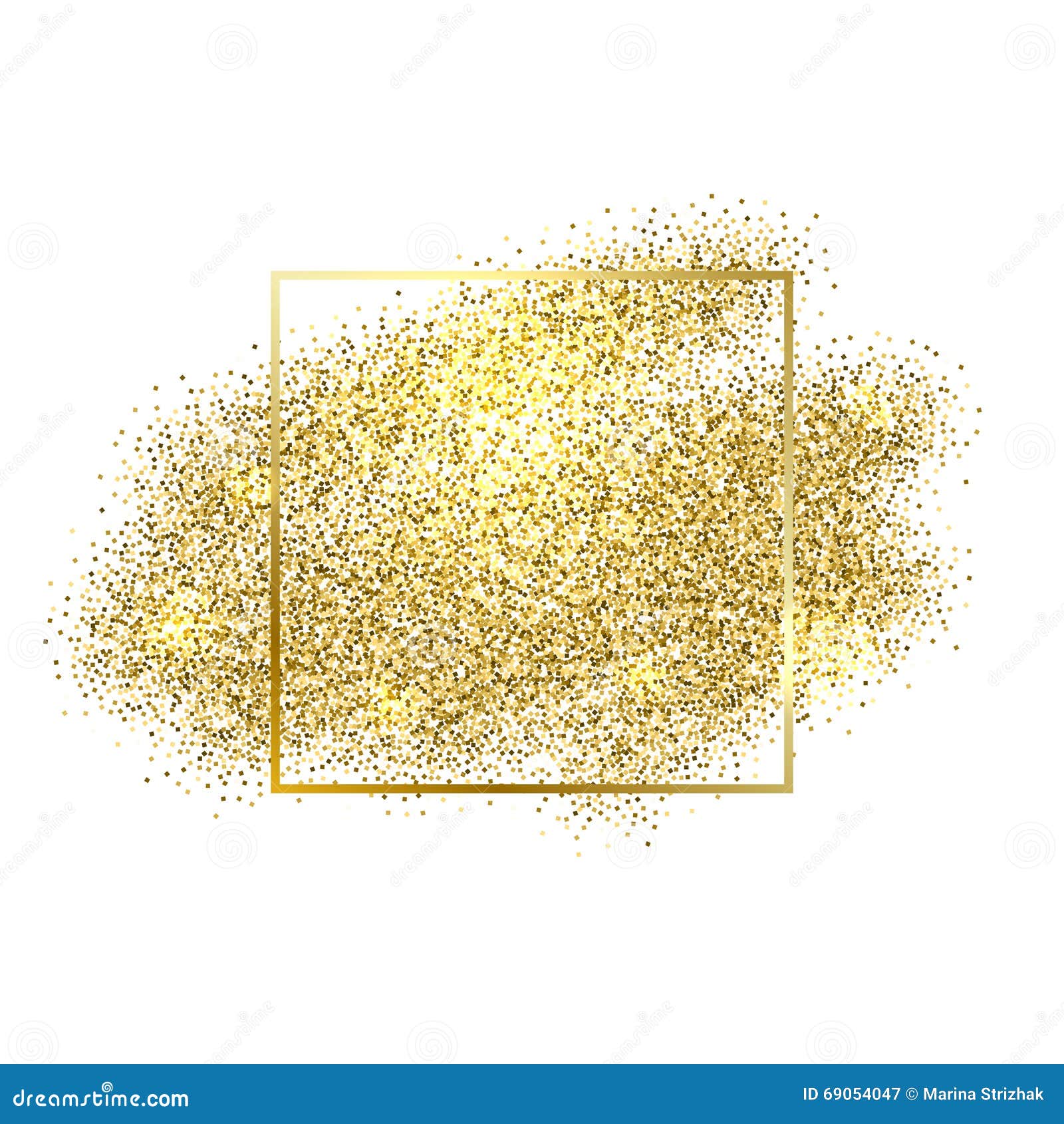 Gouden Fonkelingen Op Witte Achtergrond Het Goud Schittert Achtergrond Vector Illustratie - Illustration of samenvatting, 69054047