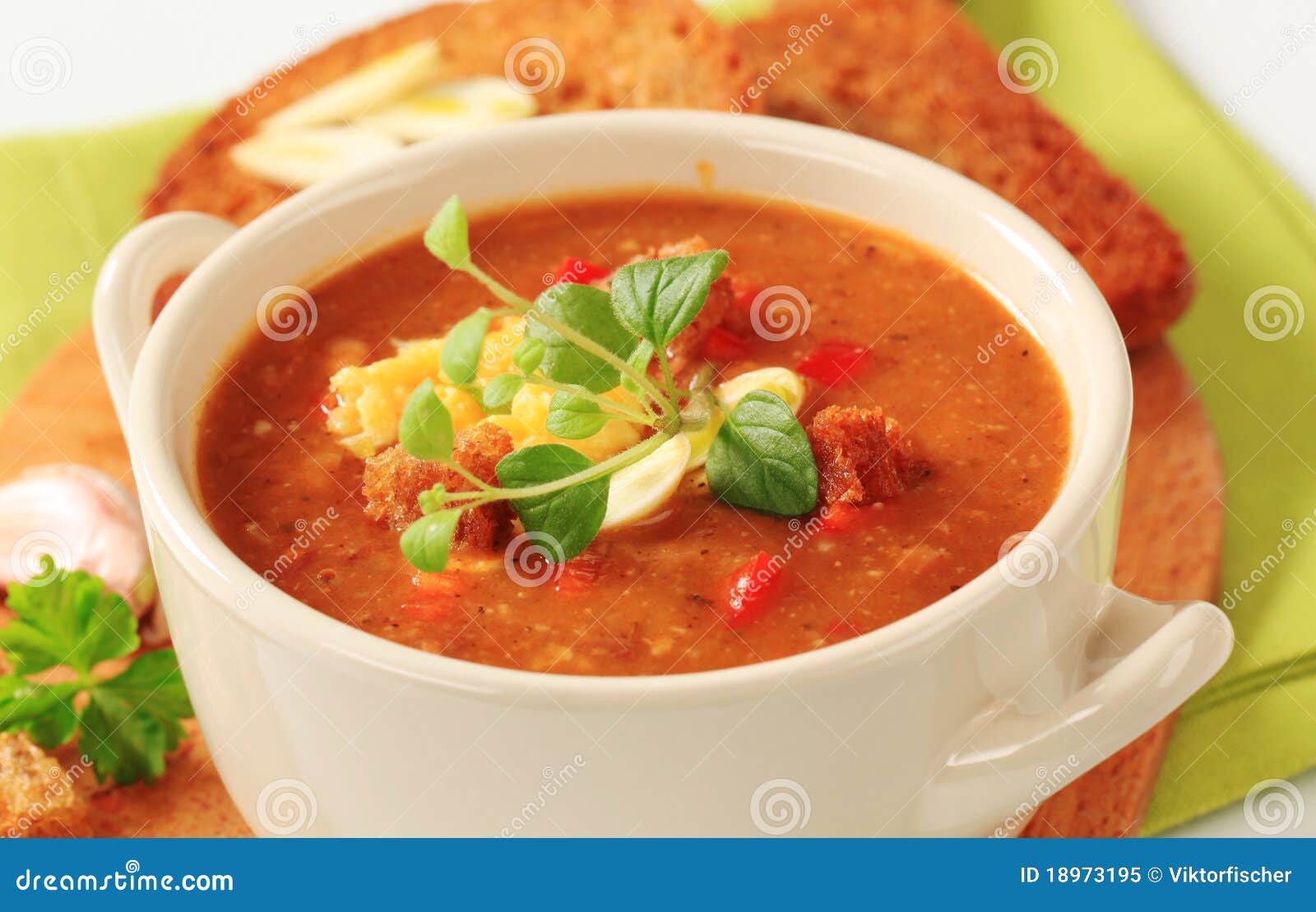 Goulash soup stock image. Image of bowl, goulash, paprika 18973195