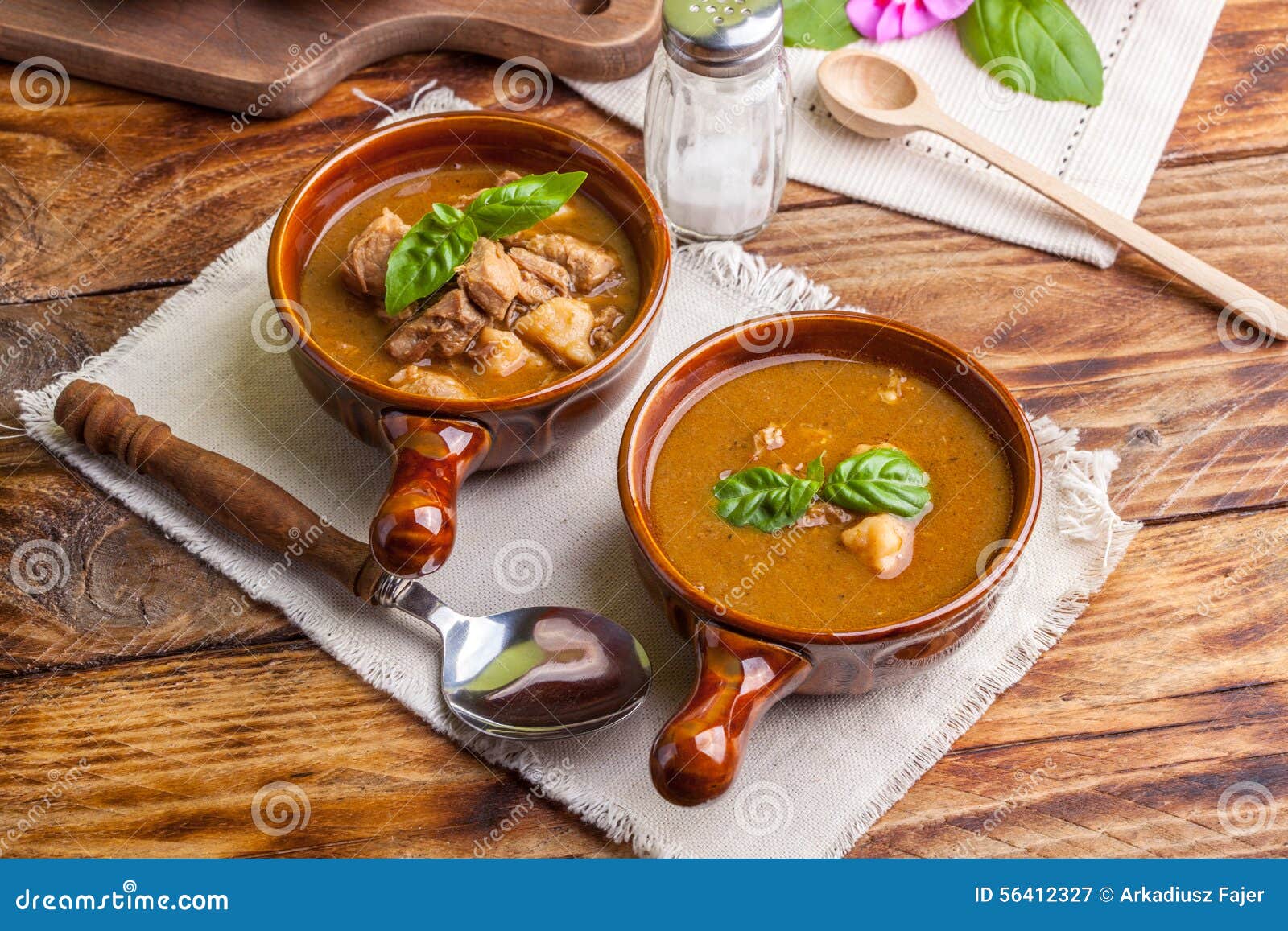 Goulash soup. stock image. Image of pork, dumplings, pasta 56412327