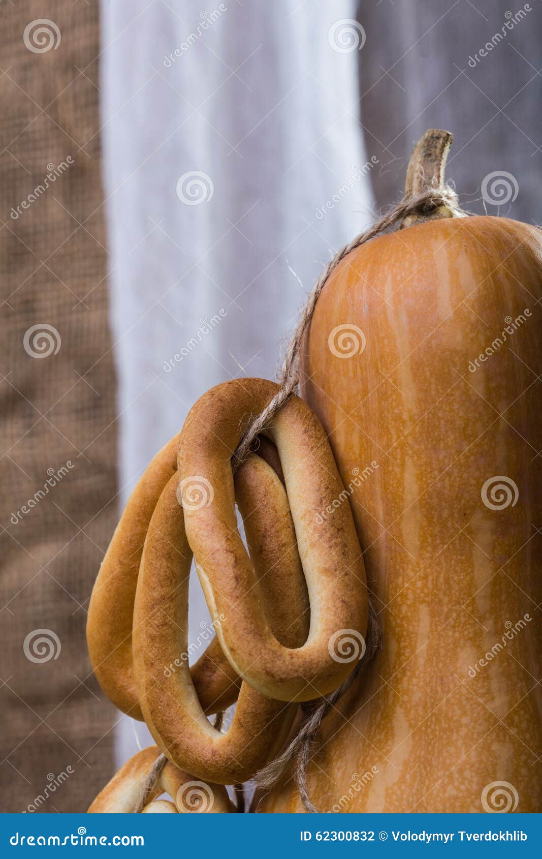 gourd with bunches of cracknels