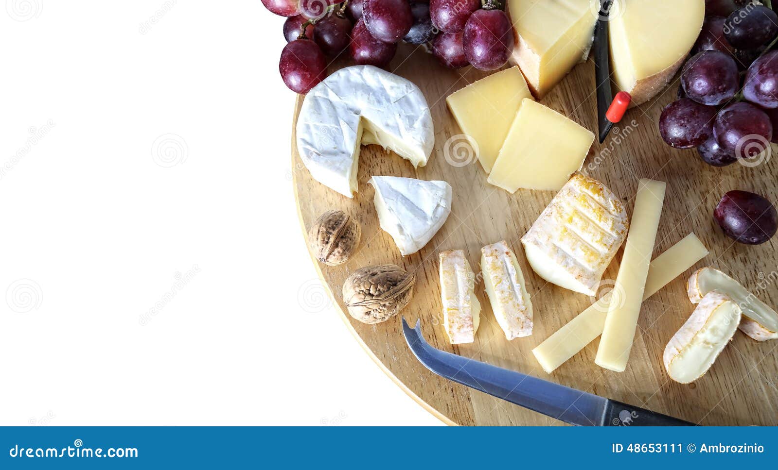 Gourmet cheese board stock image. Image of 48653111
