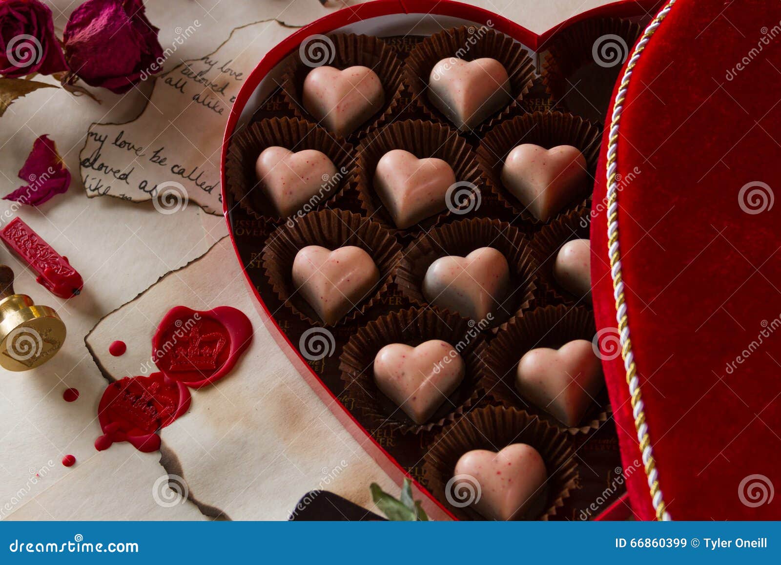 Gourmet Chocolates for Valentine S Day Stock Image Image of like