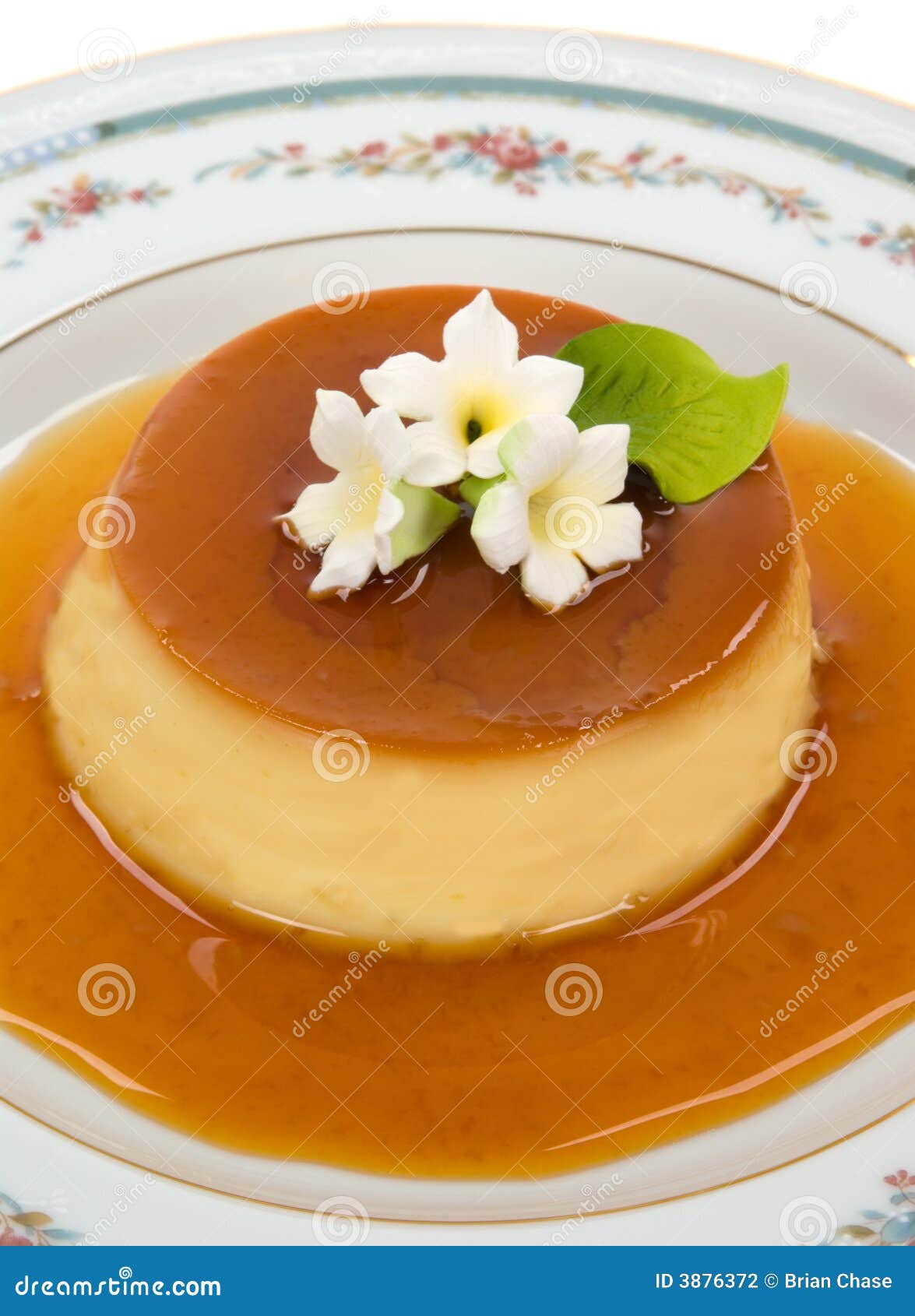 Gourmet Dessert stock photo. Image of sugar, custard
