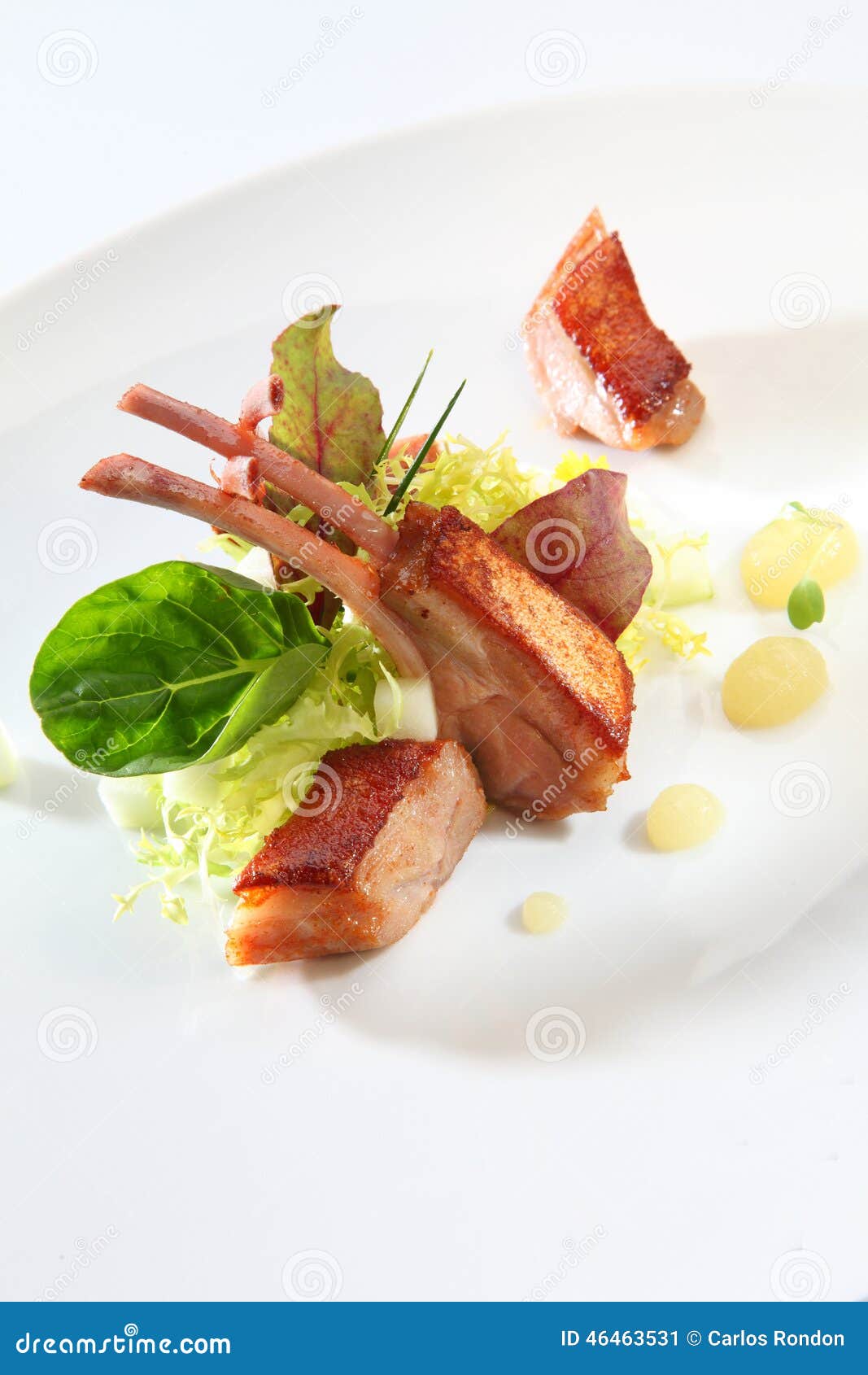 Gourmet food lamb ribs stock image. Image of dried, healthy 46463531