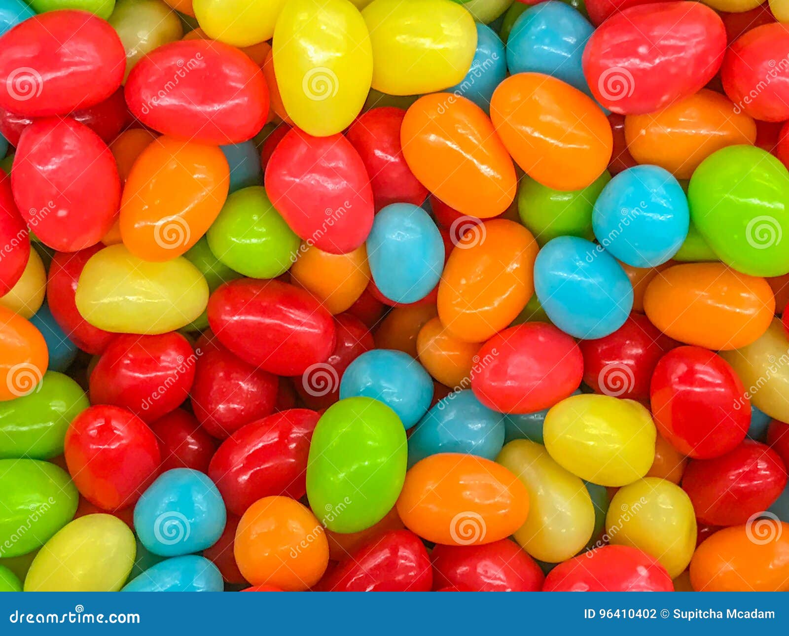 Gourmet jelly beans. stock photo. Image of candy, crunchy 96410402
