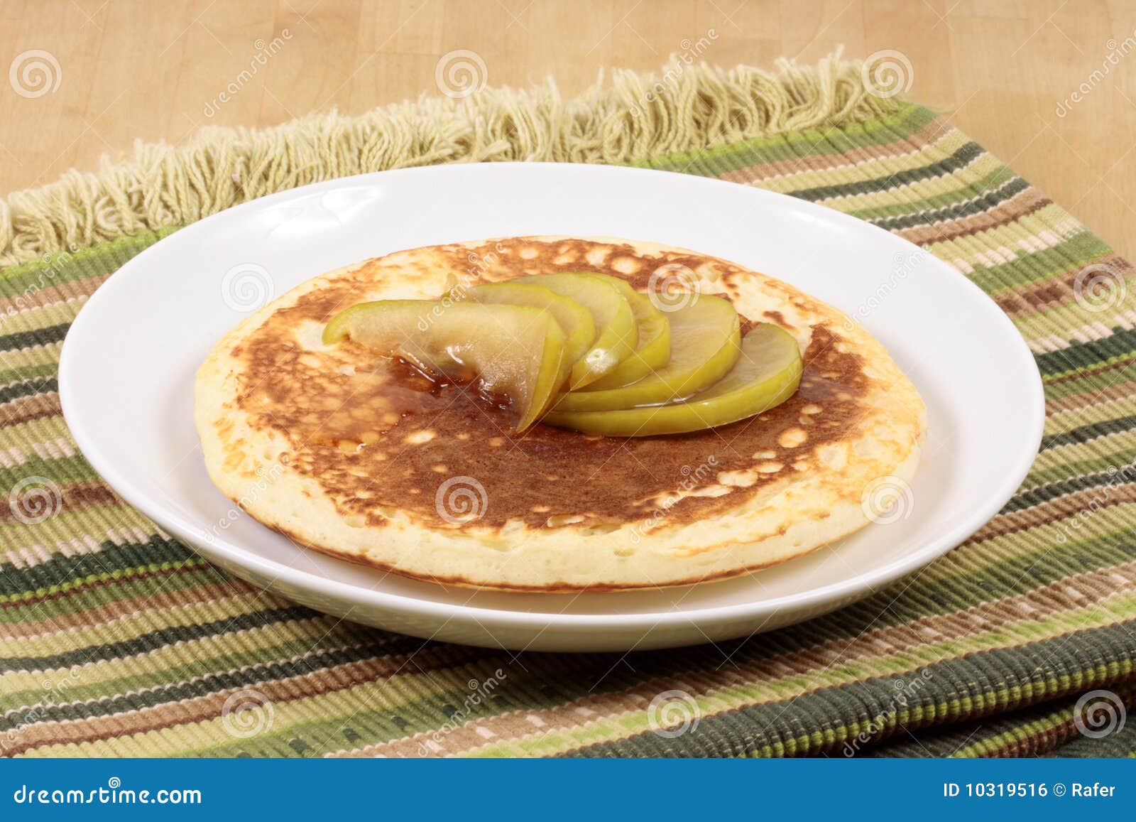 Gourmet pancakes stock photo. Image of syrup, butter 10319516