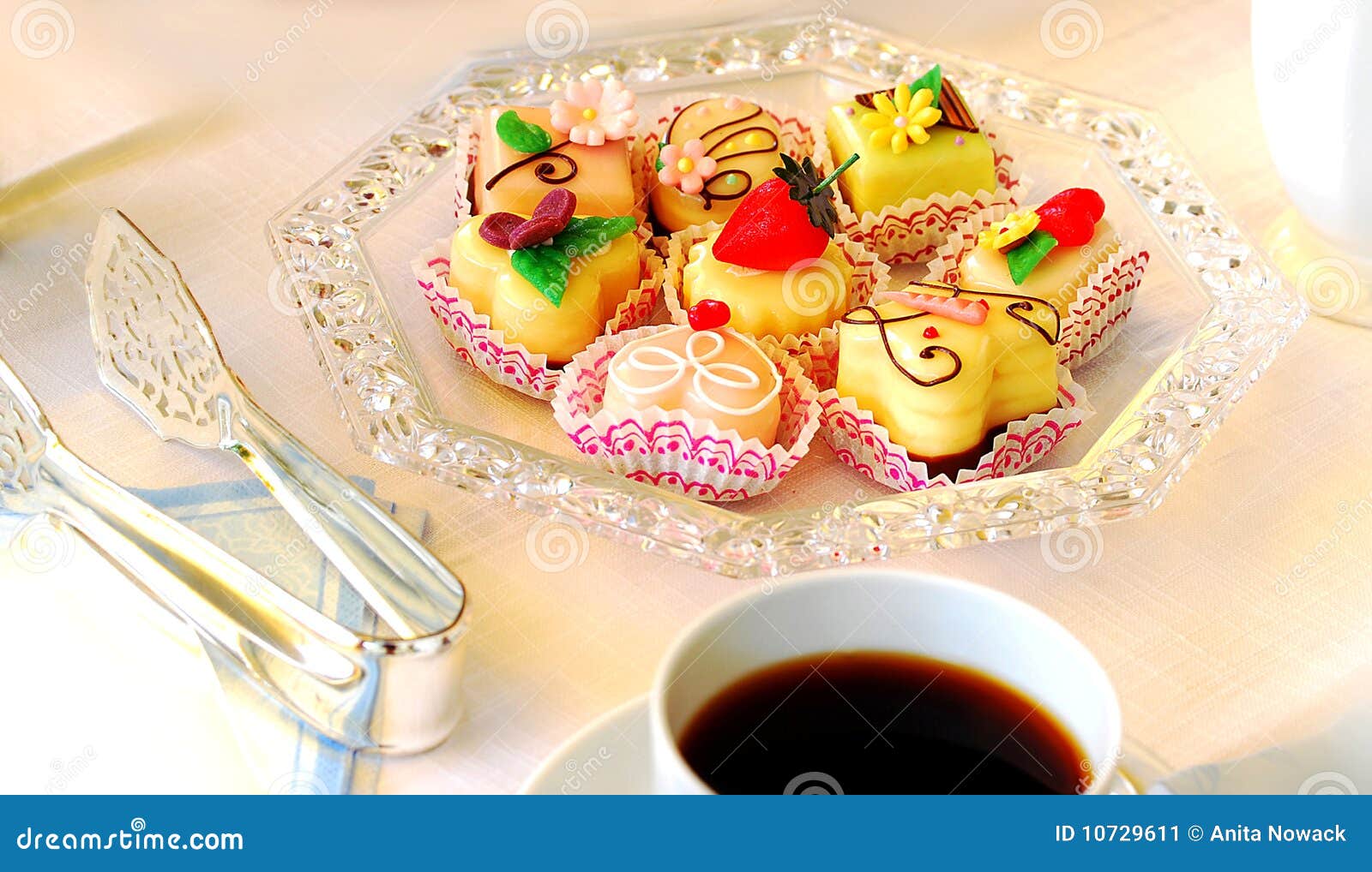 Gourmet sweets stock image. Image of pastry, caramel 10729611