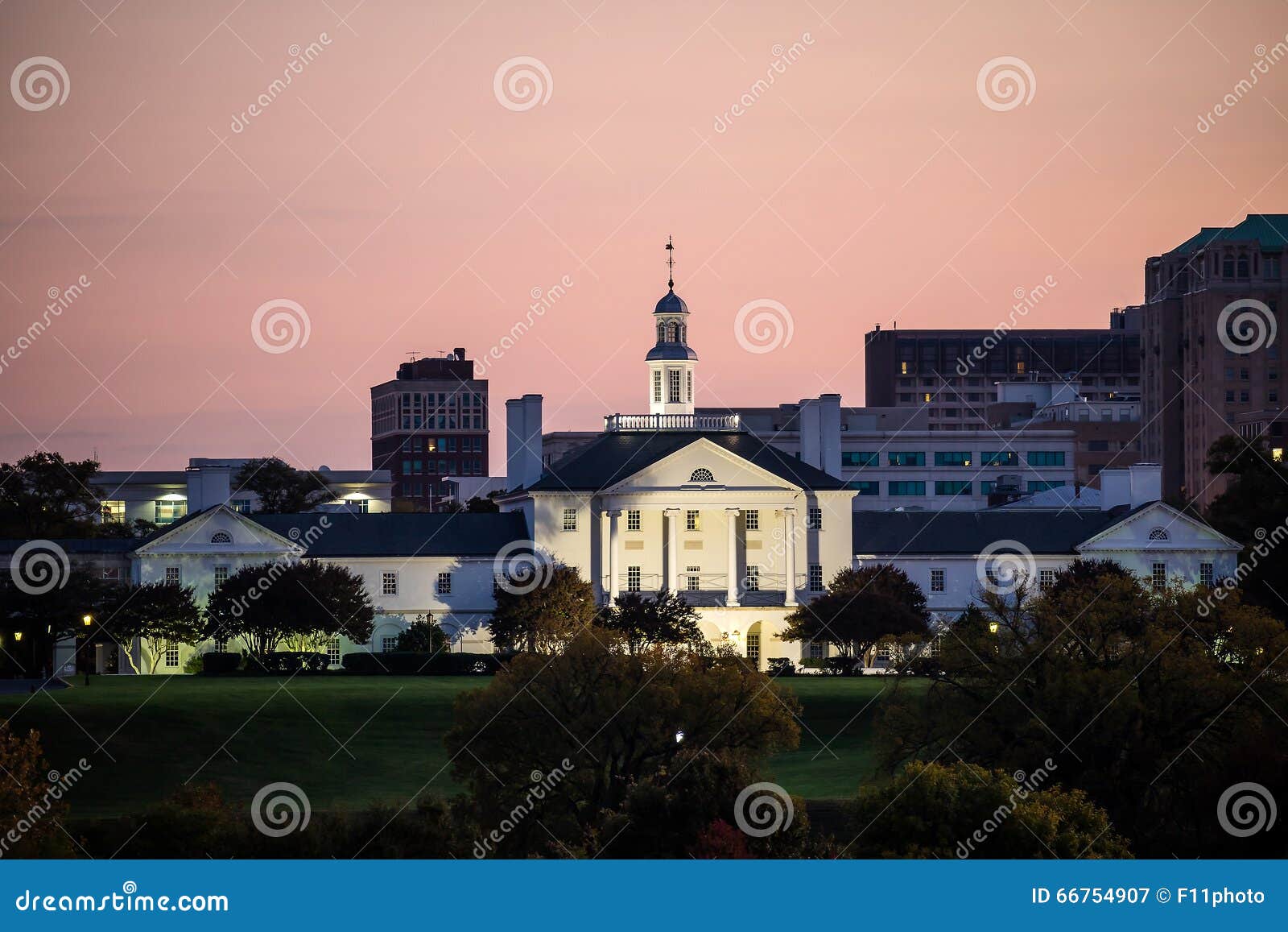 Government building in Richmond VA, USA