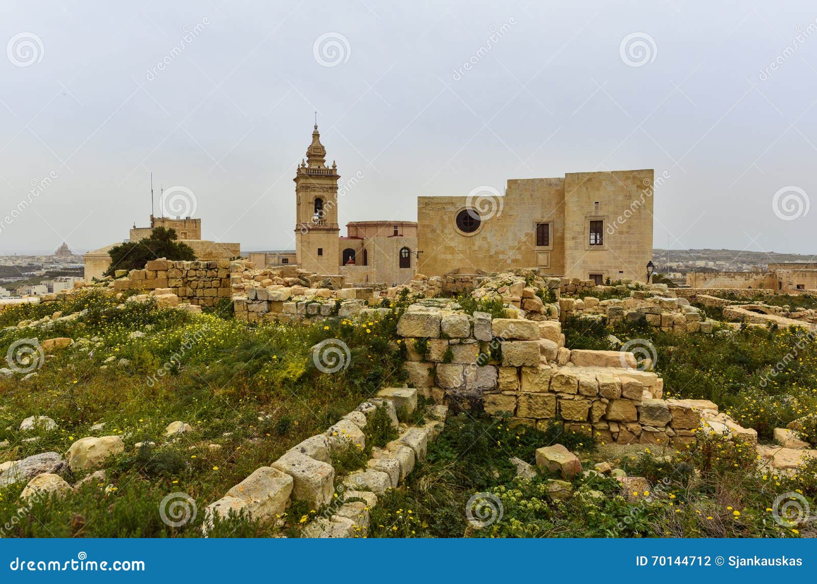 gozo island, malta, citadel