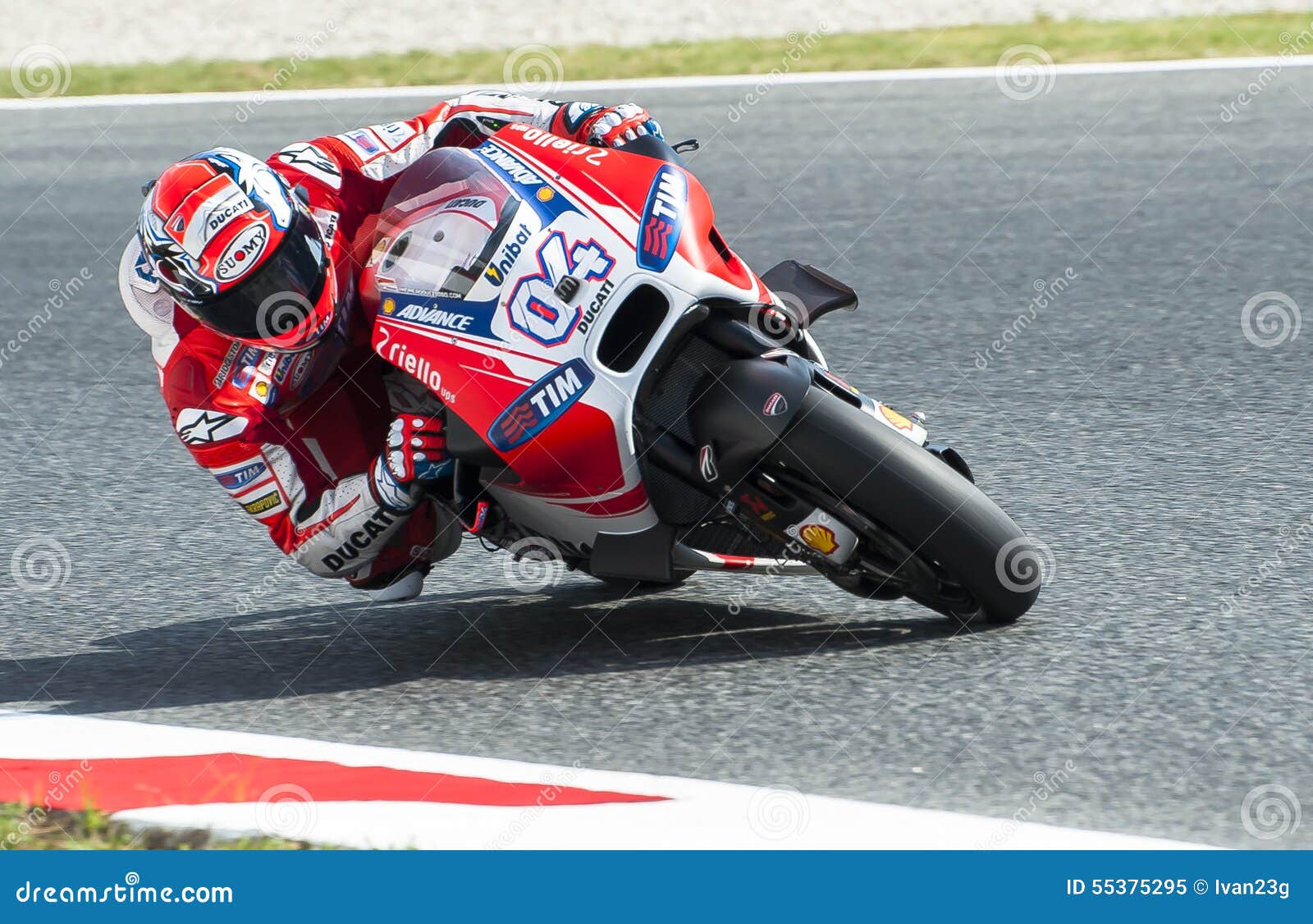 GP CATALUNYA MOTO GP 2015 ANDREA DOVIZIOSO Editorial Image Image