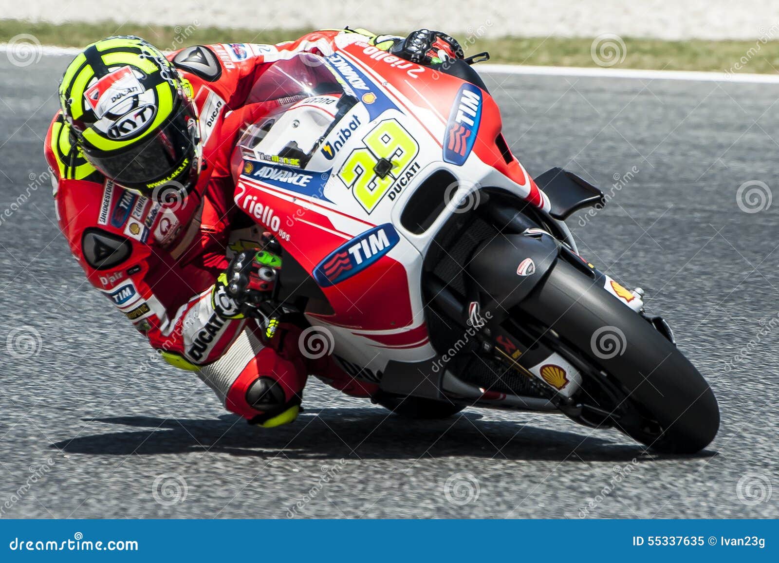 GP CATALUNYA MOTO GP 2015 ANDREA IANNONE Editorial Image Image