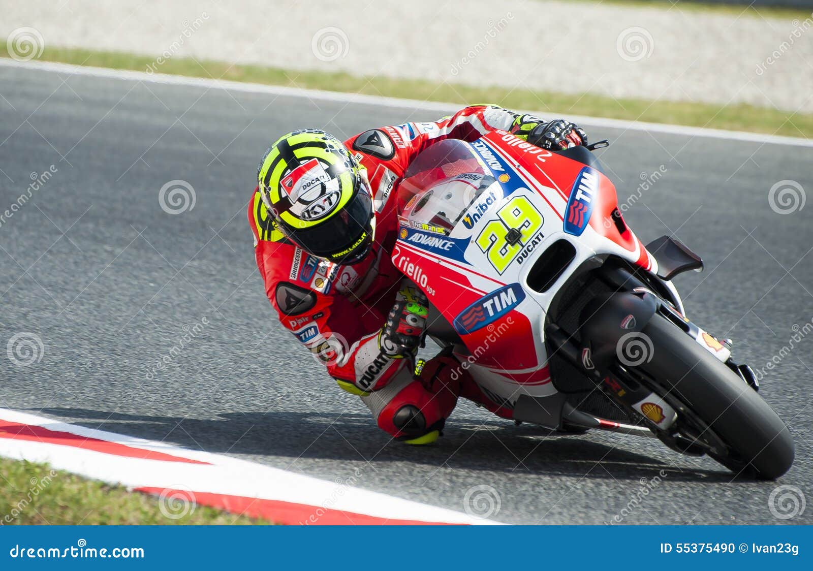 GP CATALUNYA MOTO GP 2015 ANDREA IANNONE Editorial Image Image