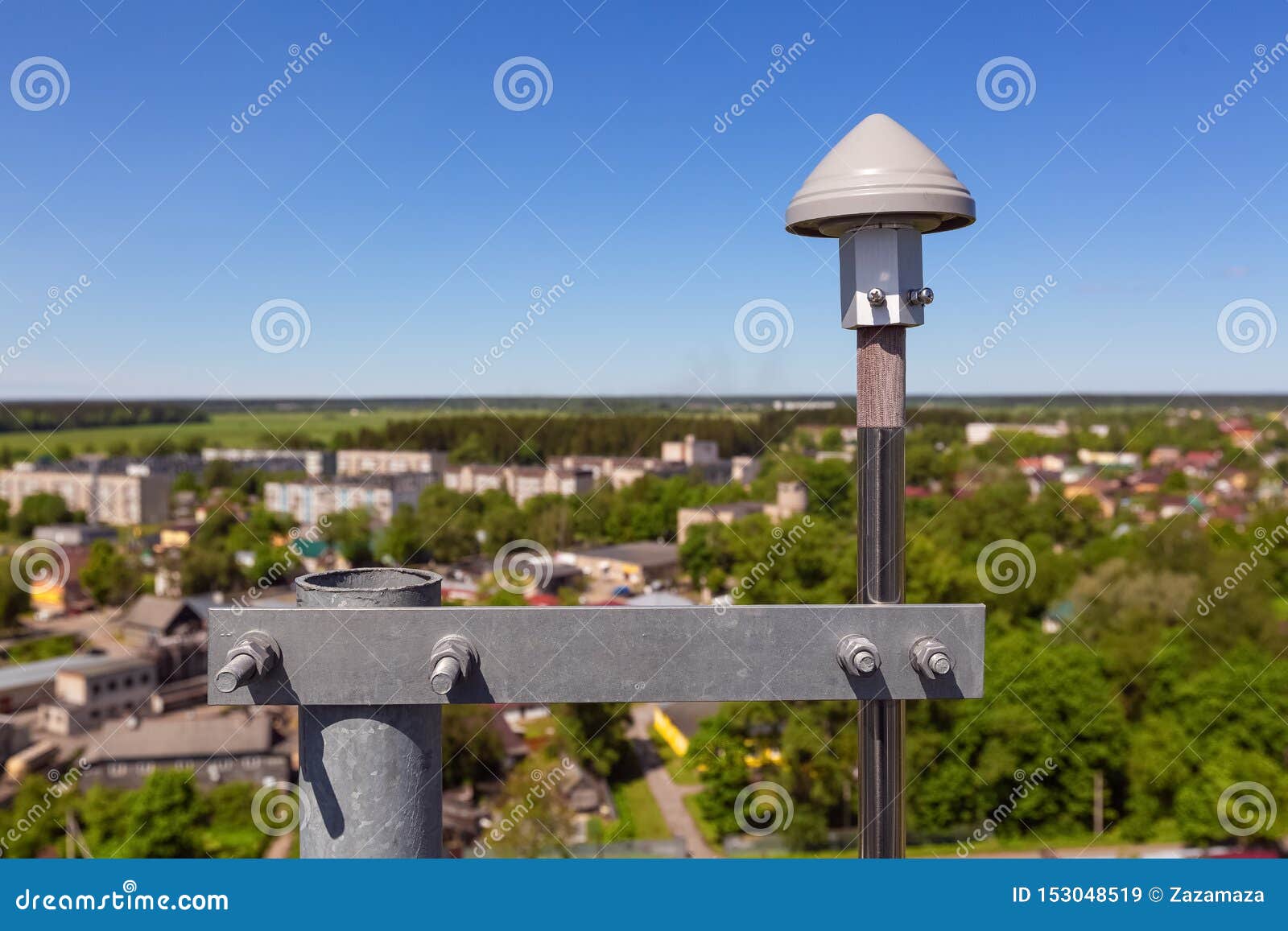 GPS Antenna Global Positioning System Antenna. Outside Part of