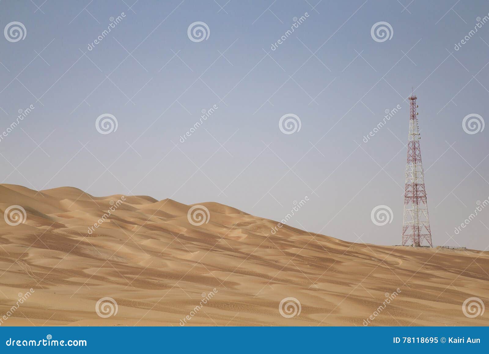GPS Base Station in a Desert Stock Image Image of network, arab 78118695