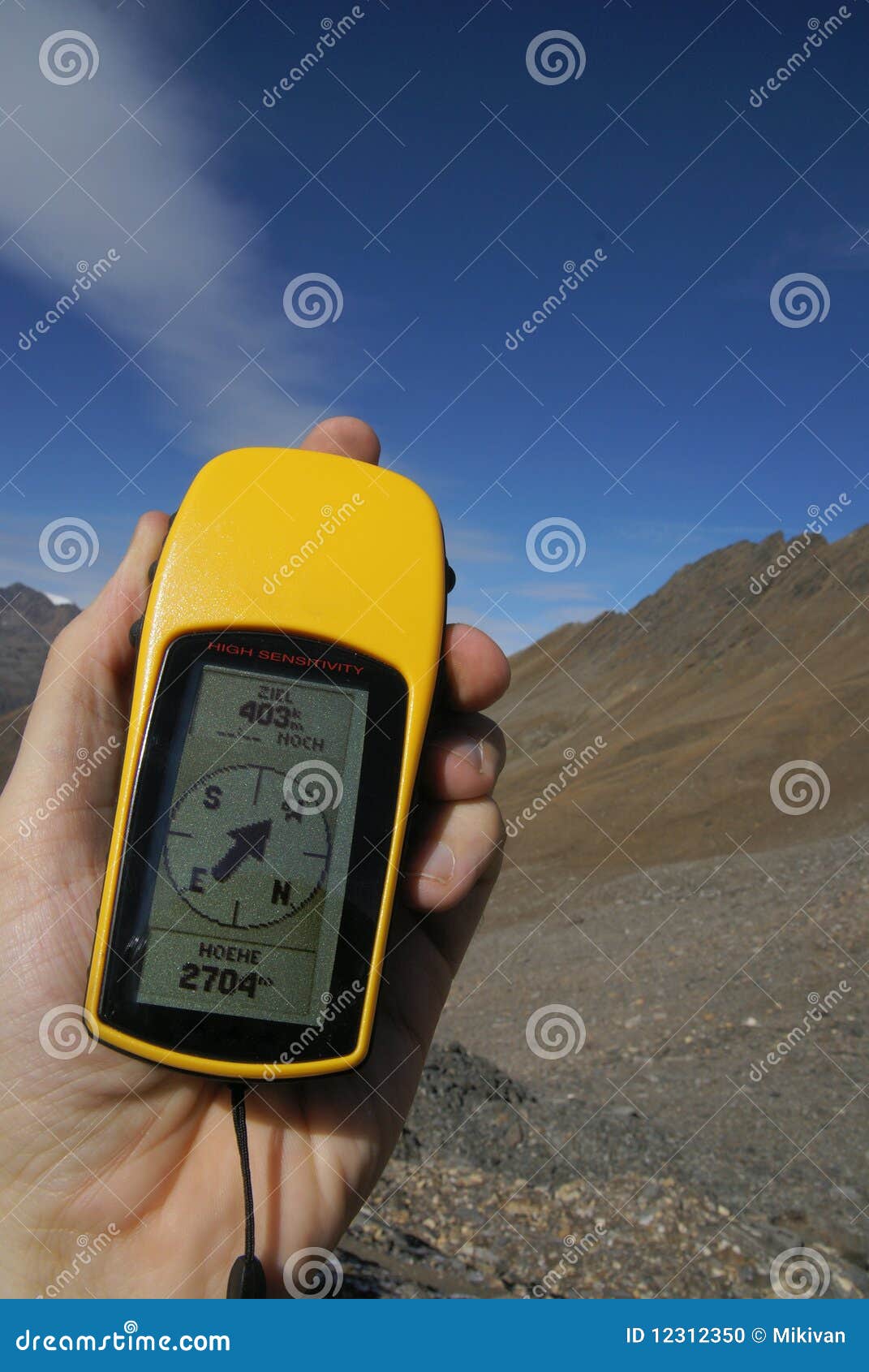 GPS Navi stock photo. Image of equipment, trend, walk - 12312350