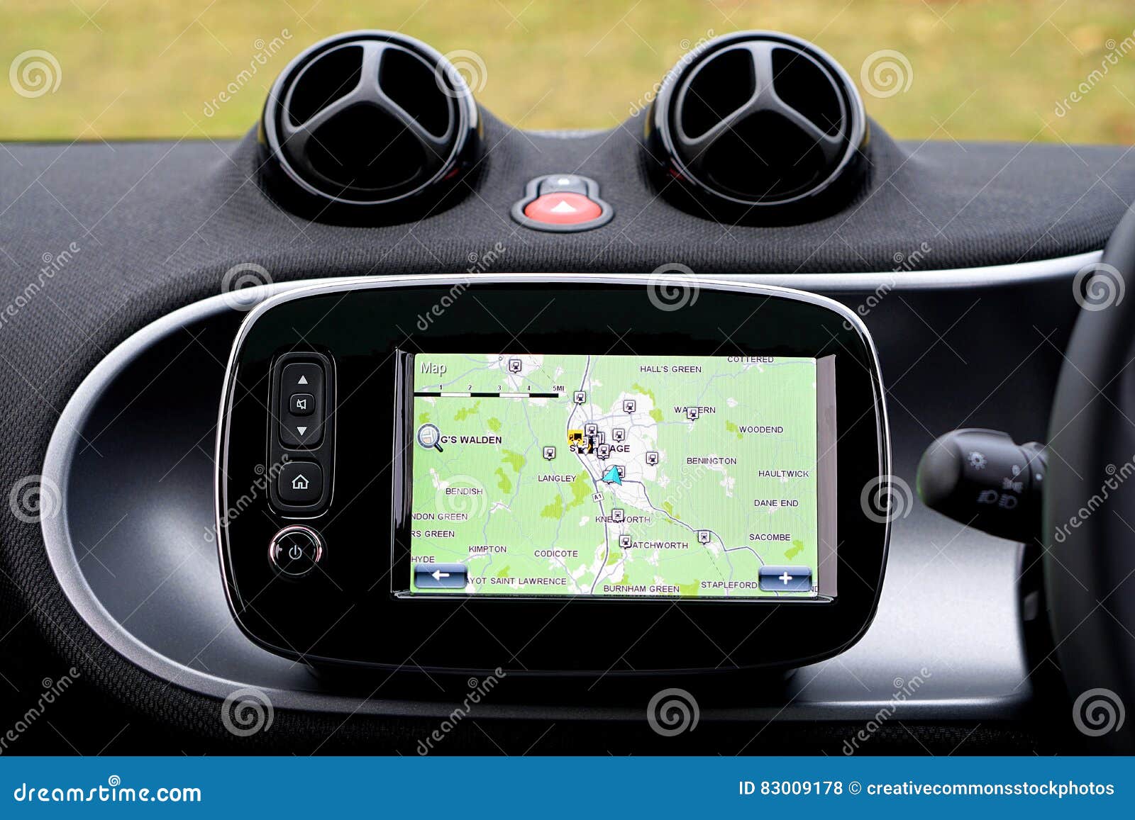 GPS Navigation System In Car Picture. Image 83009178