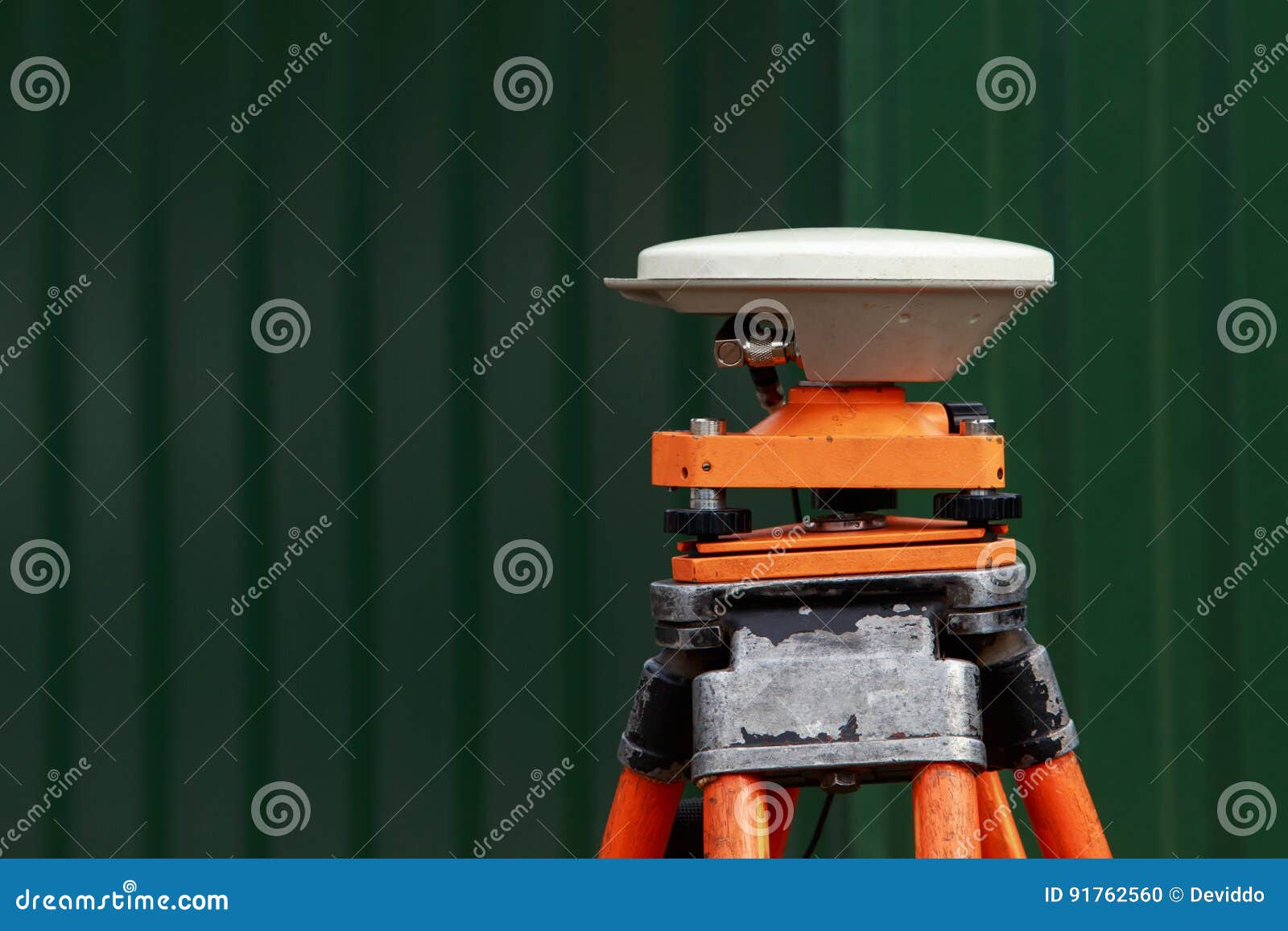 Receiver Antenna, Protected Against The Weather By A Radome, At The