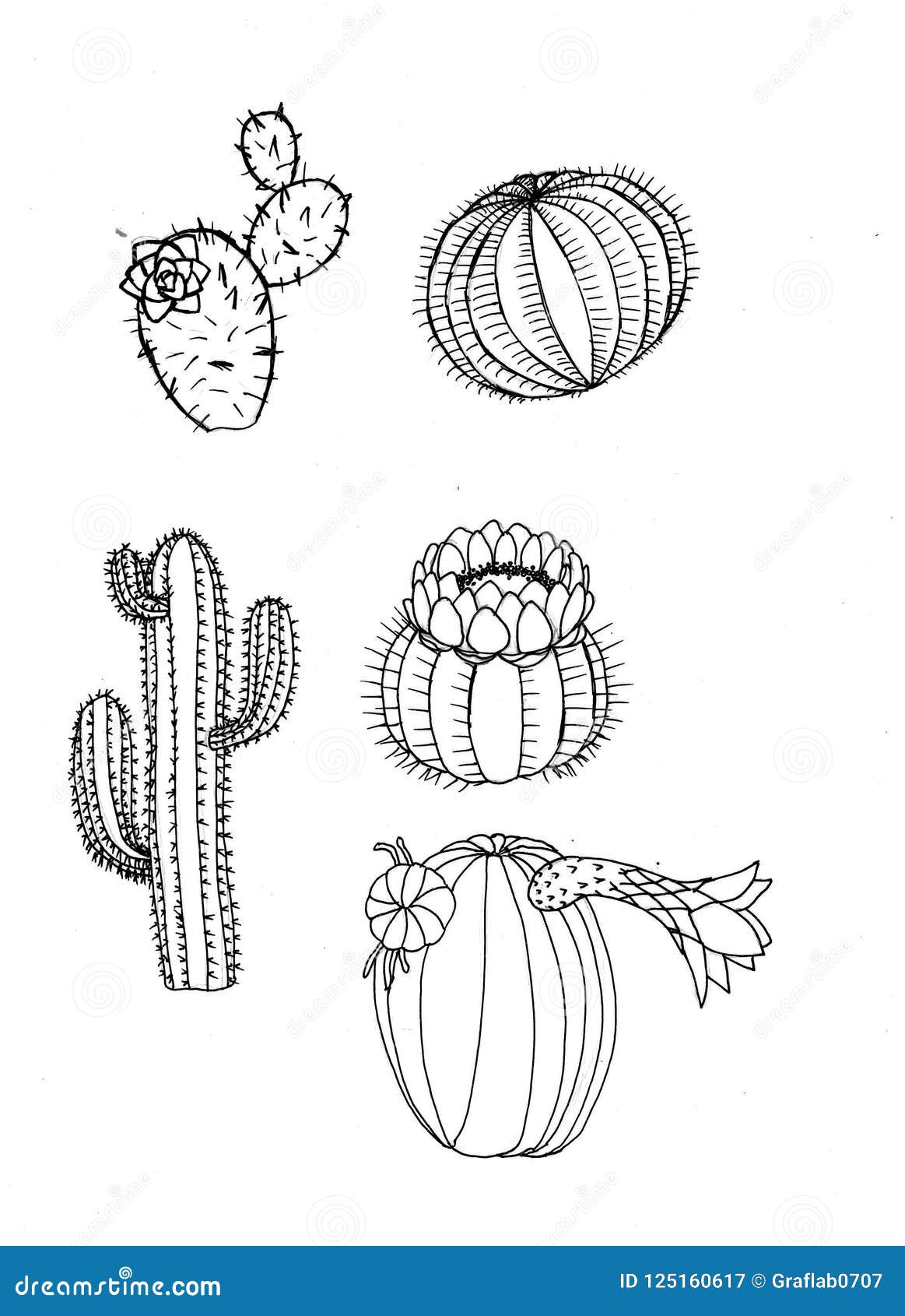 Como desenhar um cacto usando a mão como molde