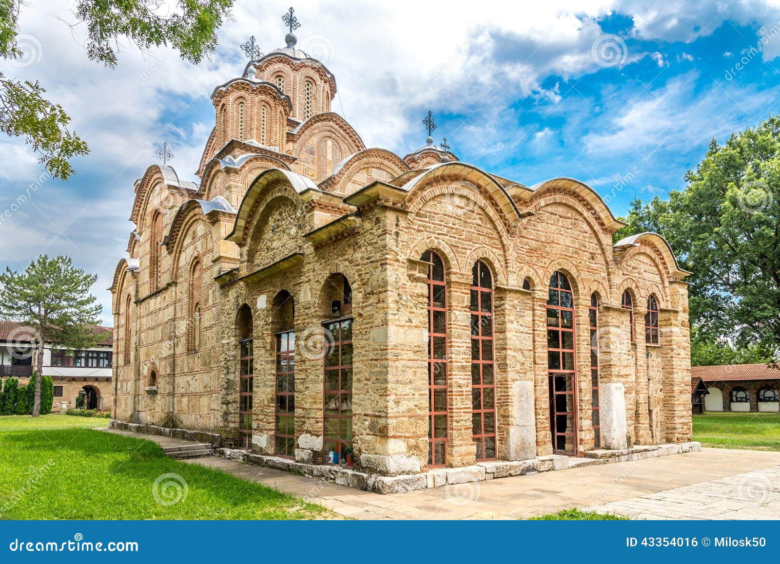 gracanica - serbian orthodox monastery