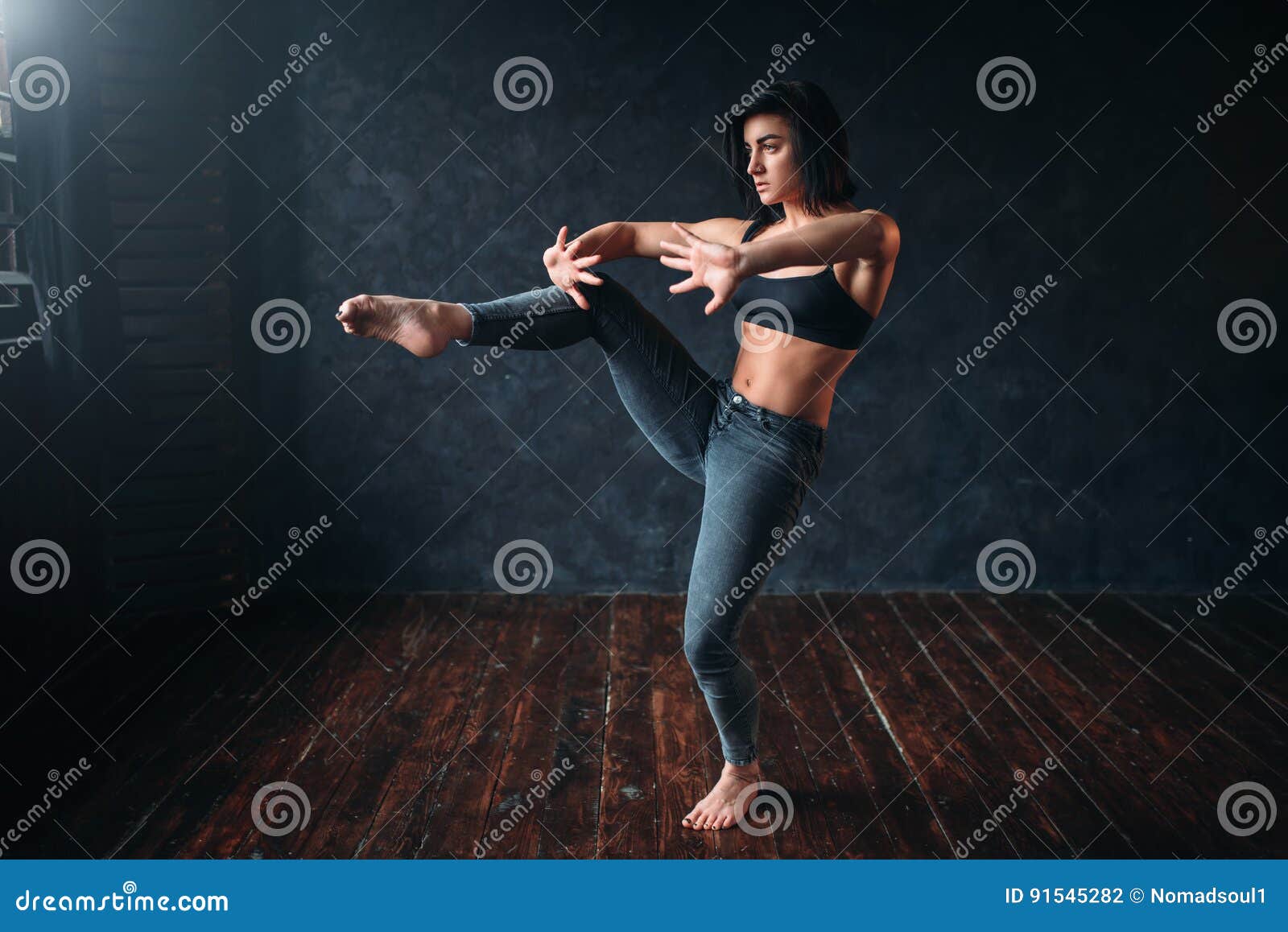 Grace Female Dancer, Contemp Dance Stock Photo - Image of caucasian ...