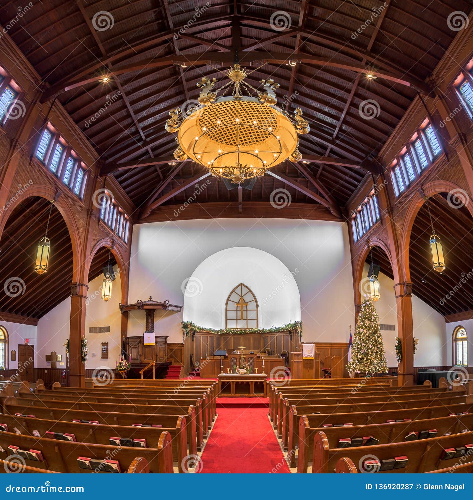 Grace United Methodist Church Redaktionelles Stockfotografie Bild von