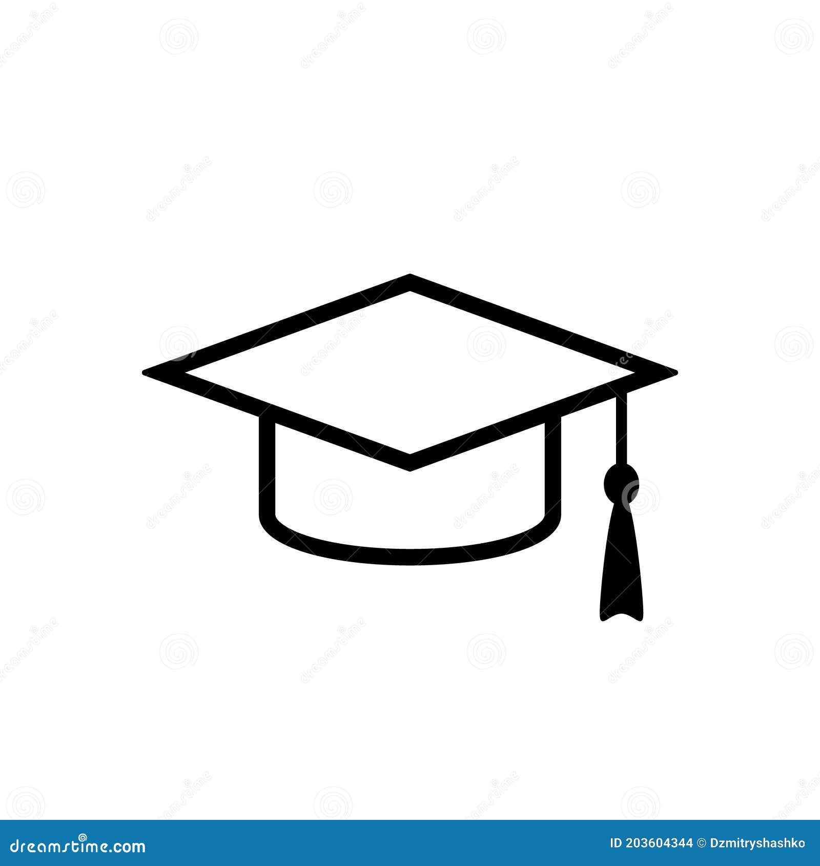 degree cap clipart front and back