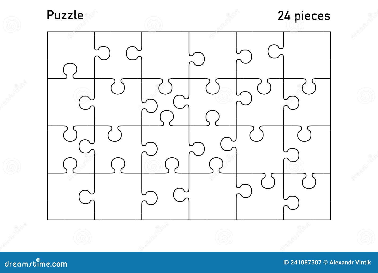 quebra-cabeças rede modelo. quebra-cabeças enigma 48 peças
