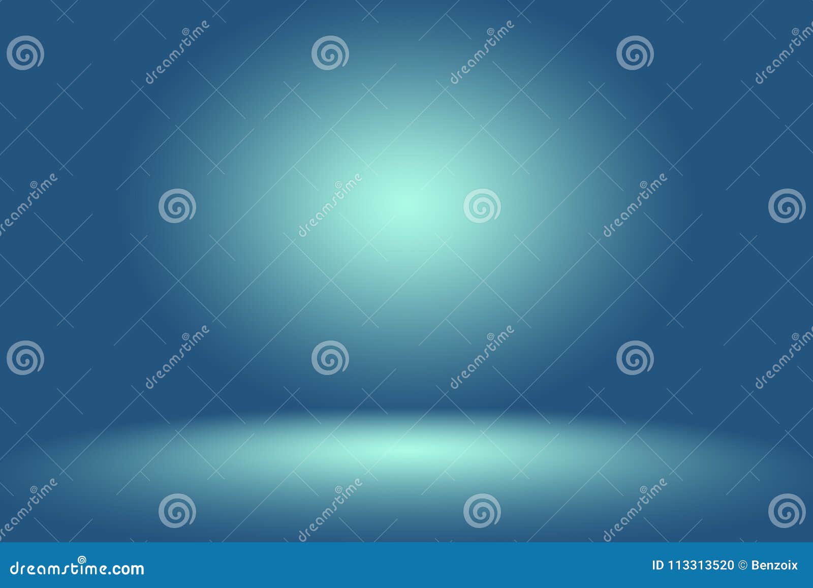Gradient Blue Abstract Background Smooth Dark Blue With Black