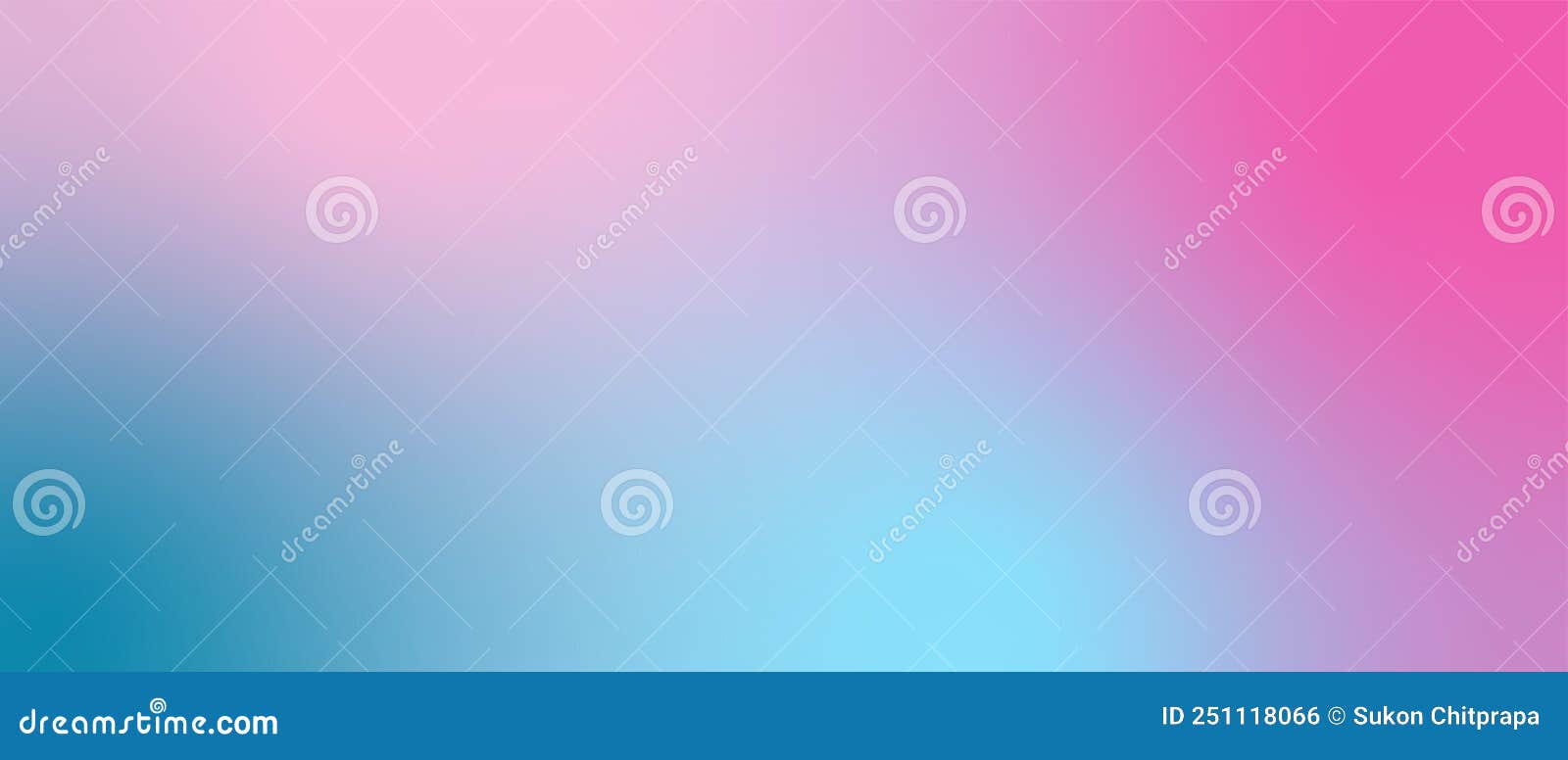 Gradient Blue and Pink Color for Background Stock Vector Illustration