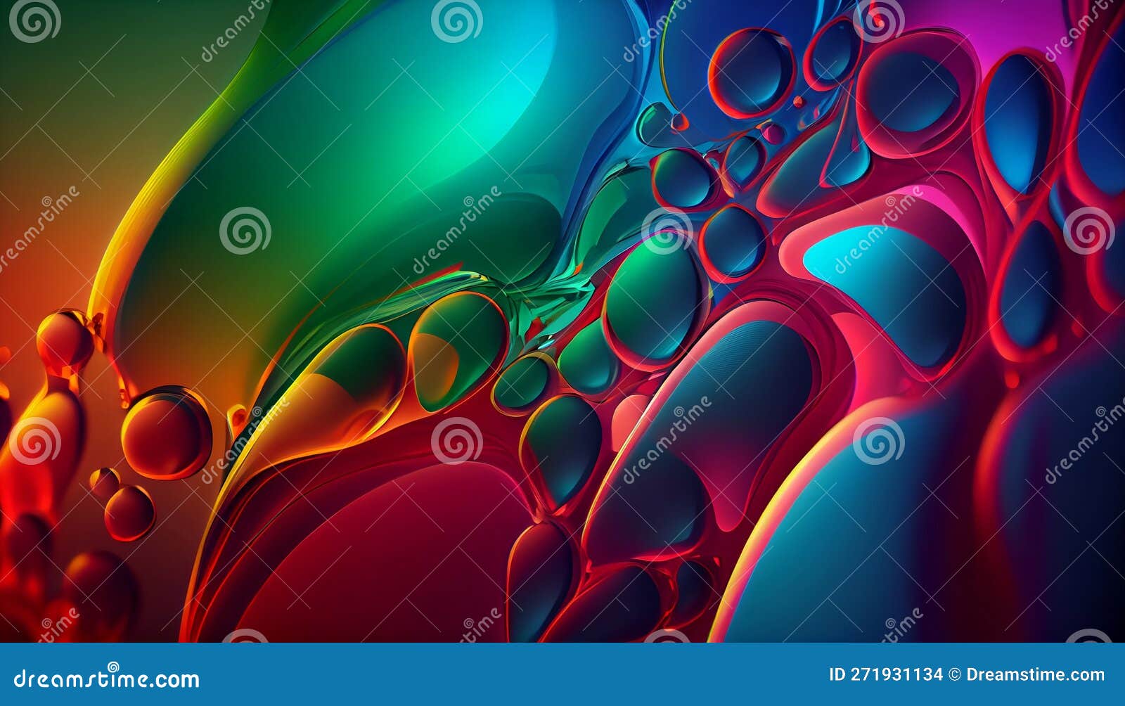 a gradient of jewel tones that blend together opulently to create a glamorous and regal abstract background, generative ai,