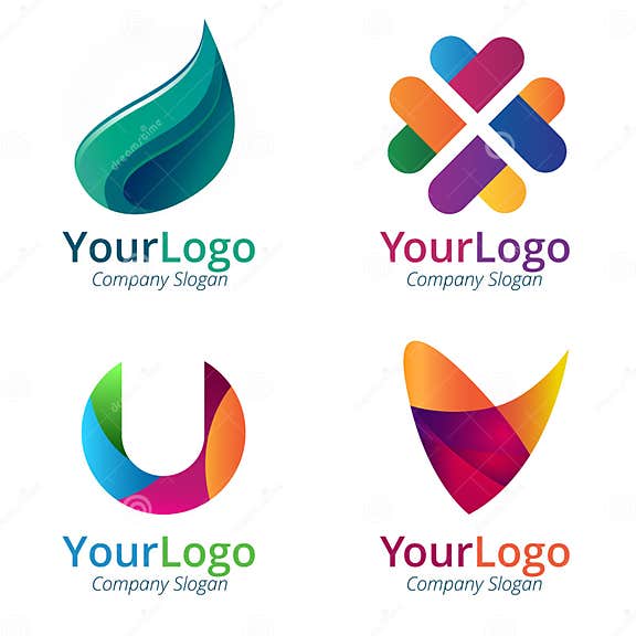 Gradient logo stock vector. Illustration of earth, dots - 47459987