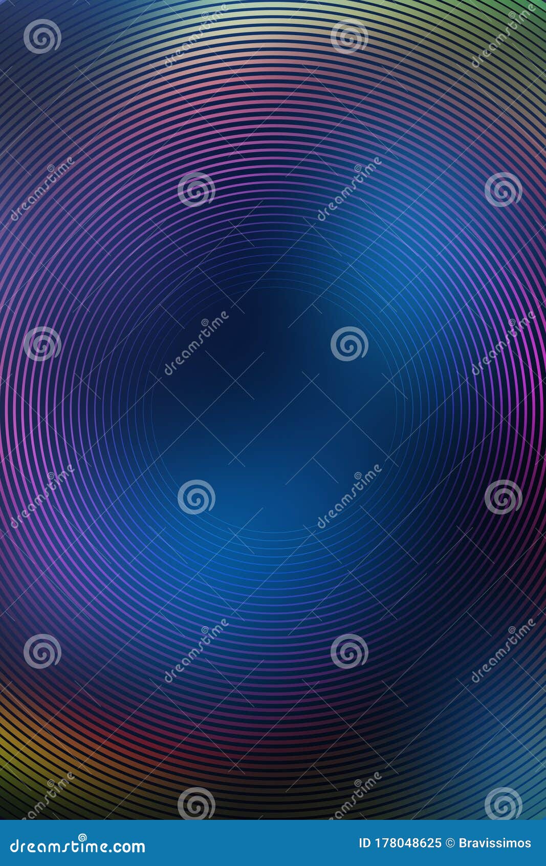 Gradient Radial Background, Blue Sky, Blur Smooth Soft Texture ...