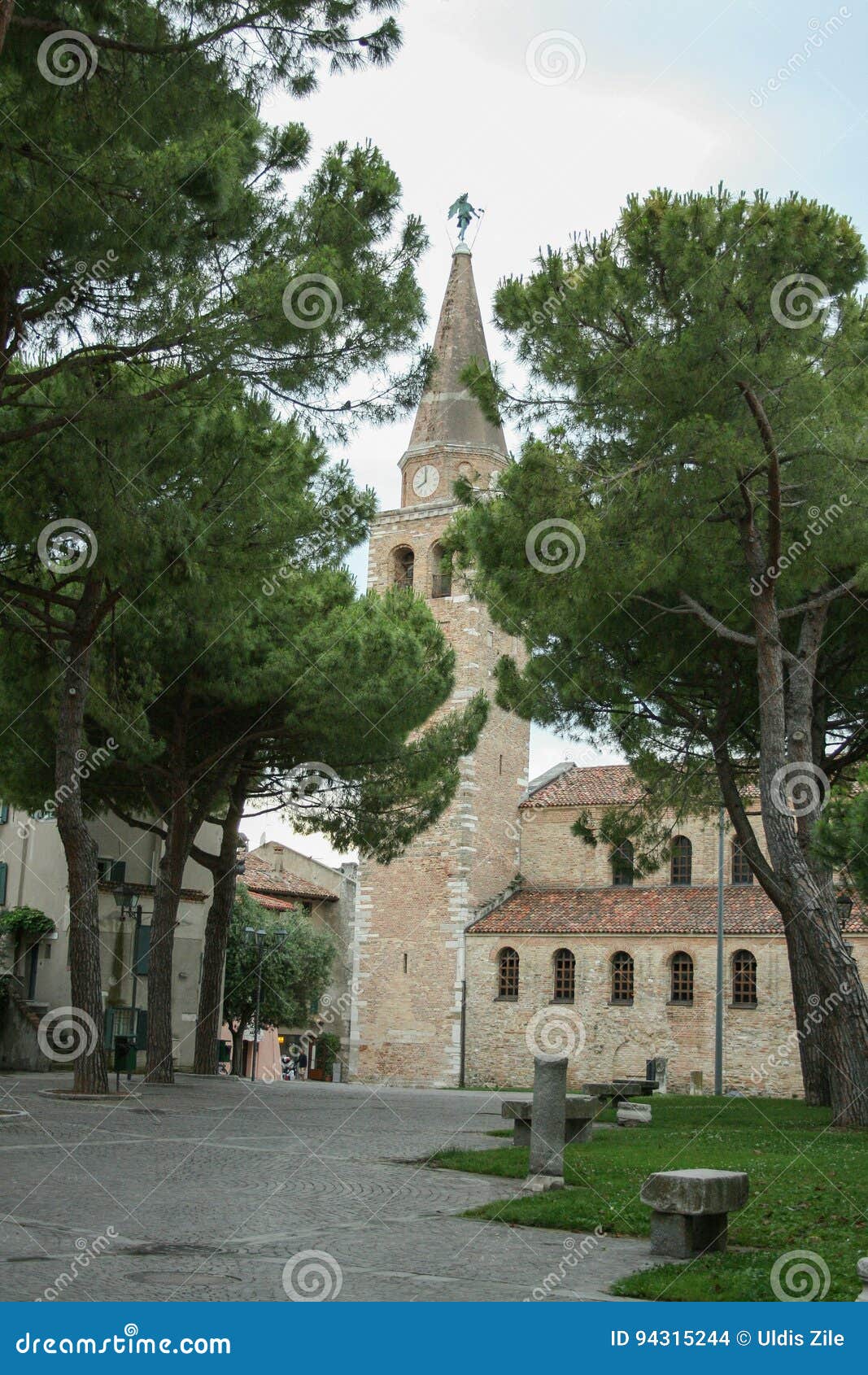 Grado italia stock photo. Image of blue, mosaic, history 94315244